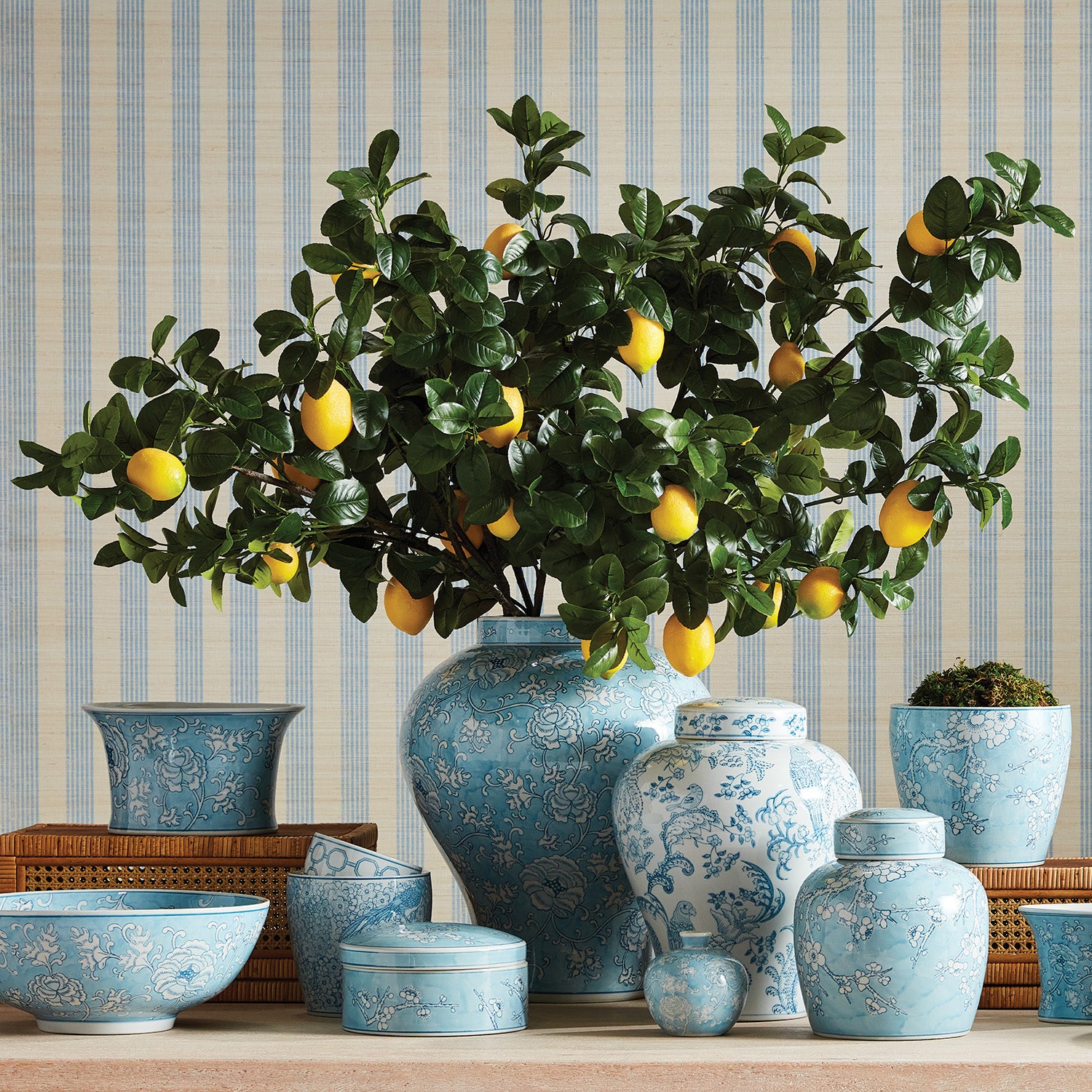 Faux Lemon 31in Faux Stem Set of 4