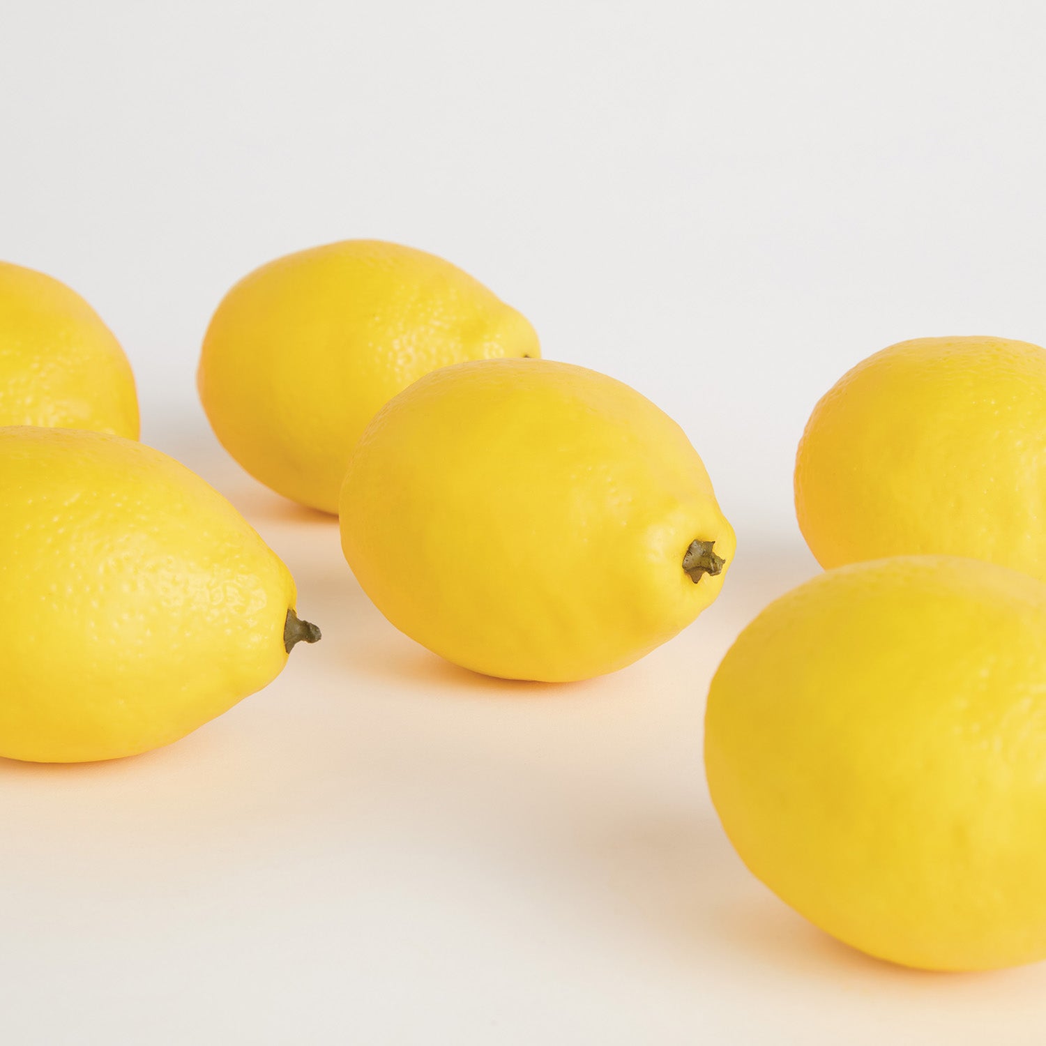 Faux Lemon Set of 6
