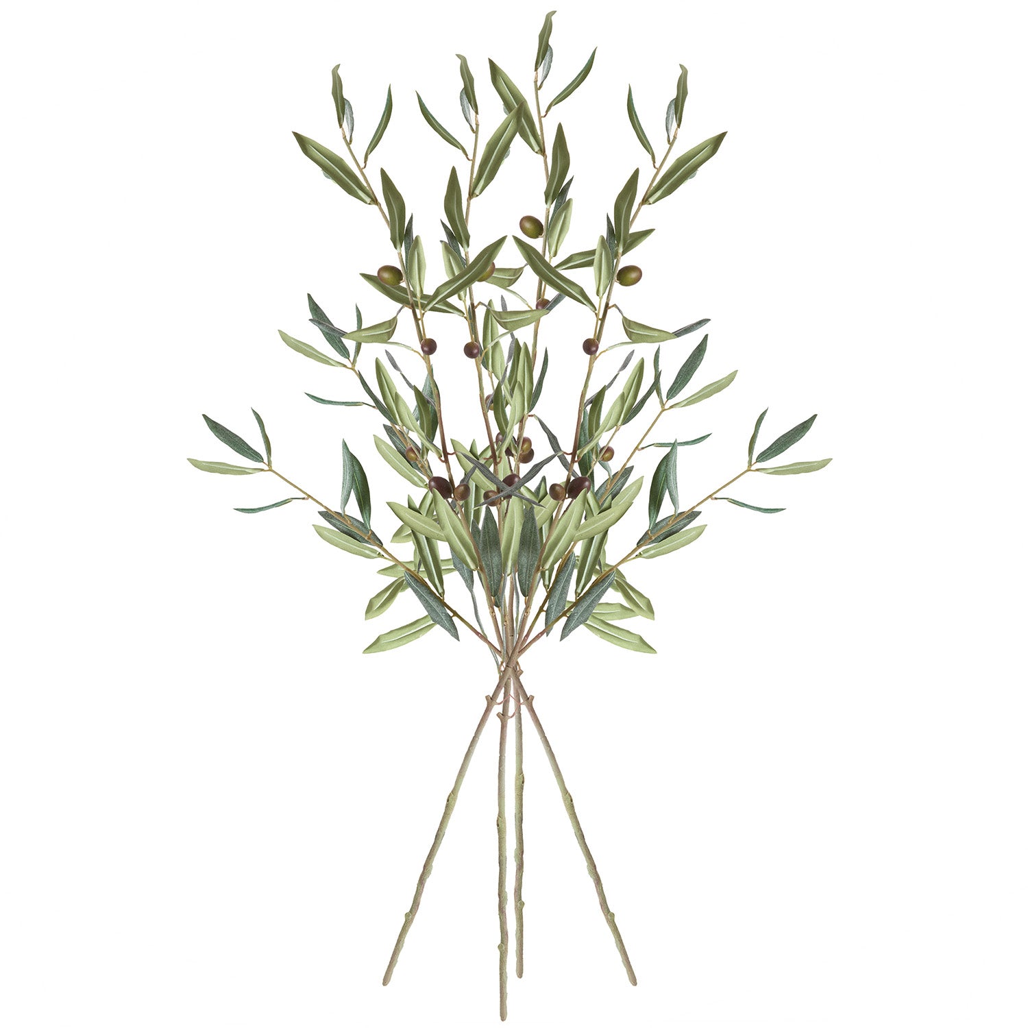 Olive With Olives 32in Faux Stem Set of 4