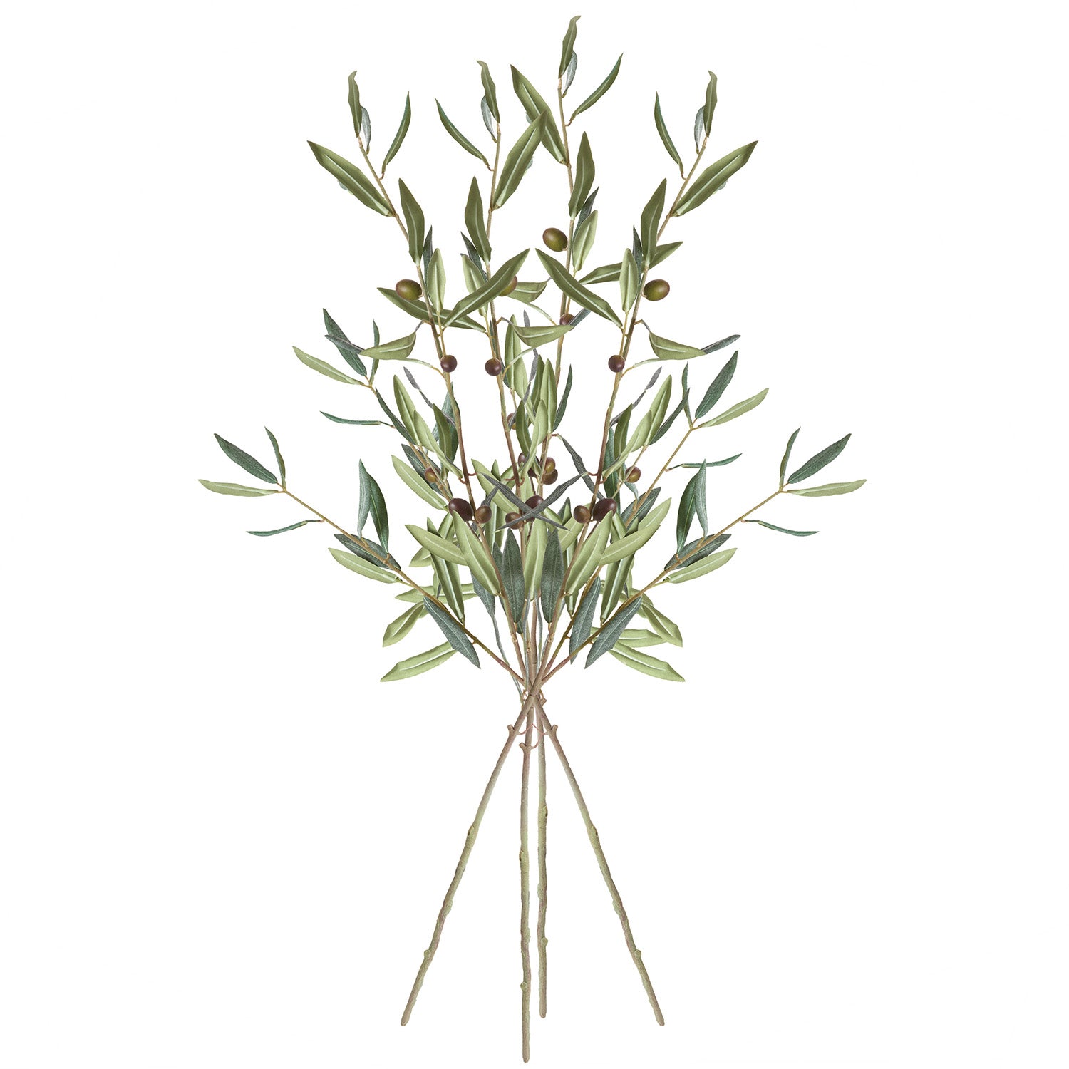 Olive With Olives 32in Faux Stem Set of 4