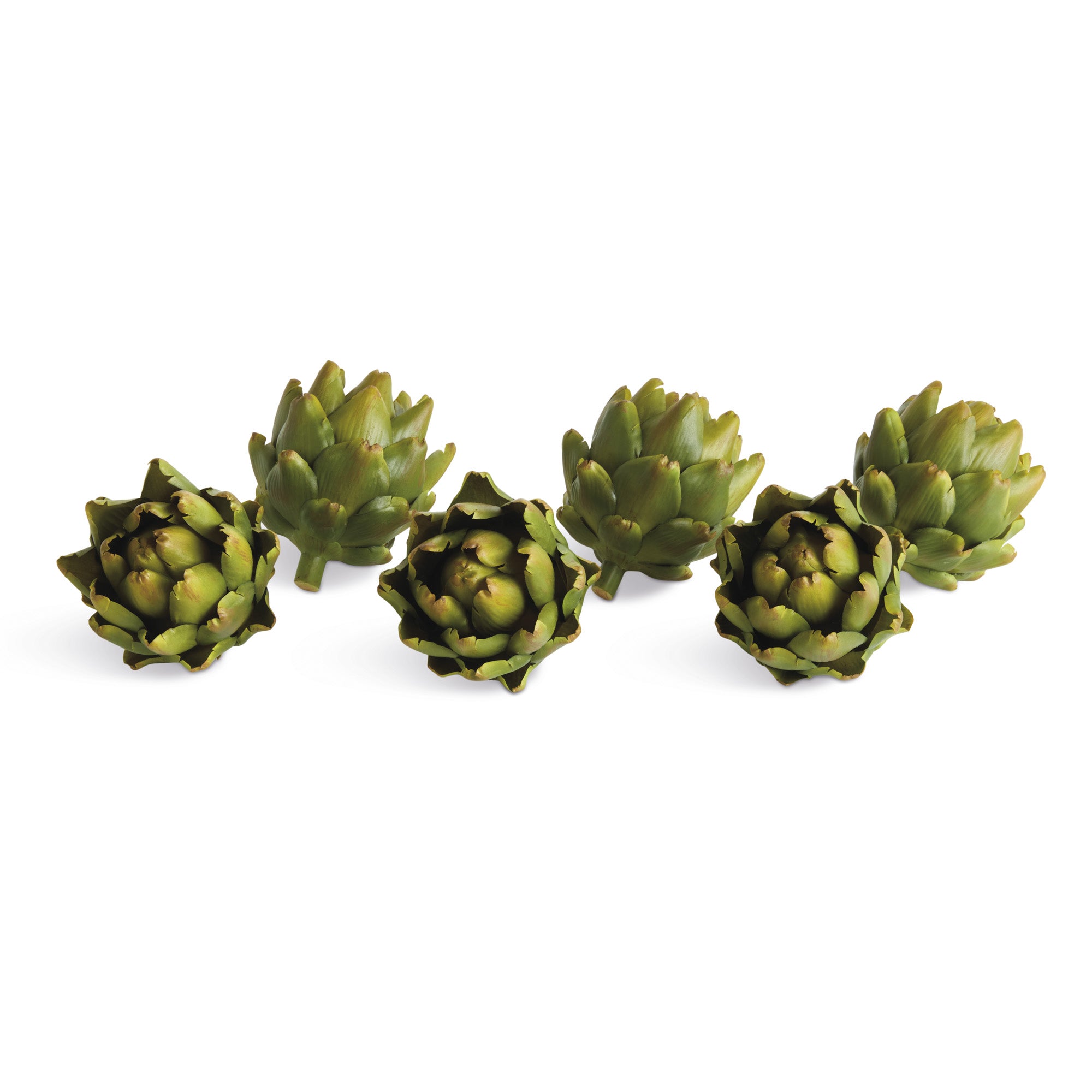 Faux Artichokes 4.5in Set of 6