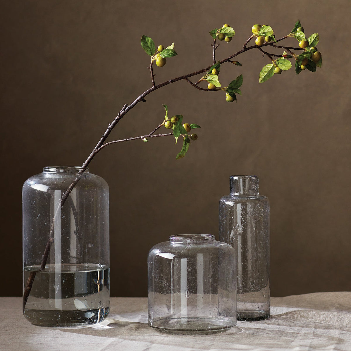 Crabapple Branches 45in Faux Plant Stem Set of 2