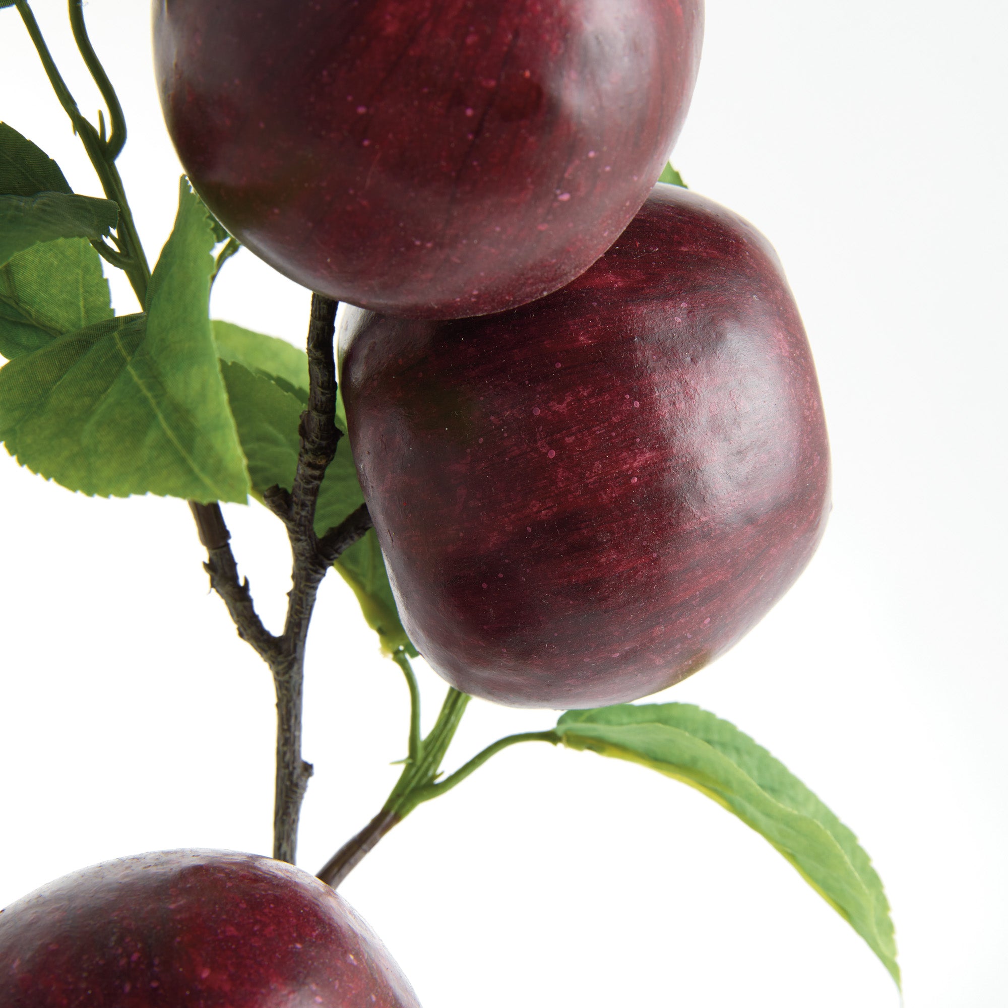 Apple Branches 20in Faux Plant Stem Set of 4 2