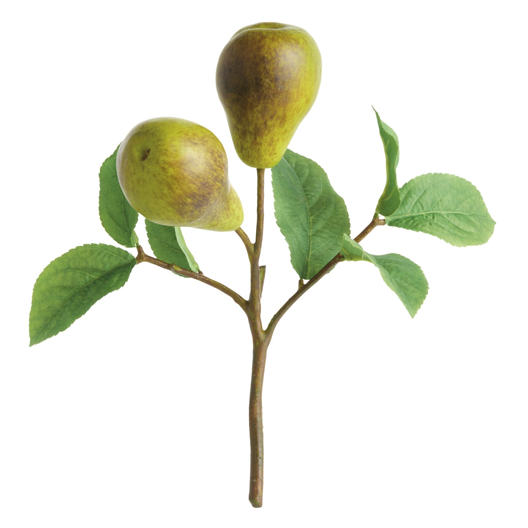 Pear Picks 9.5in Faux Plant Stem Set of 4