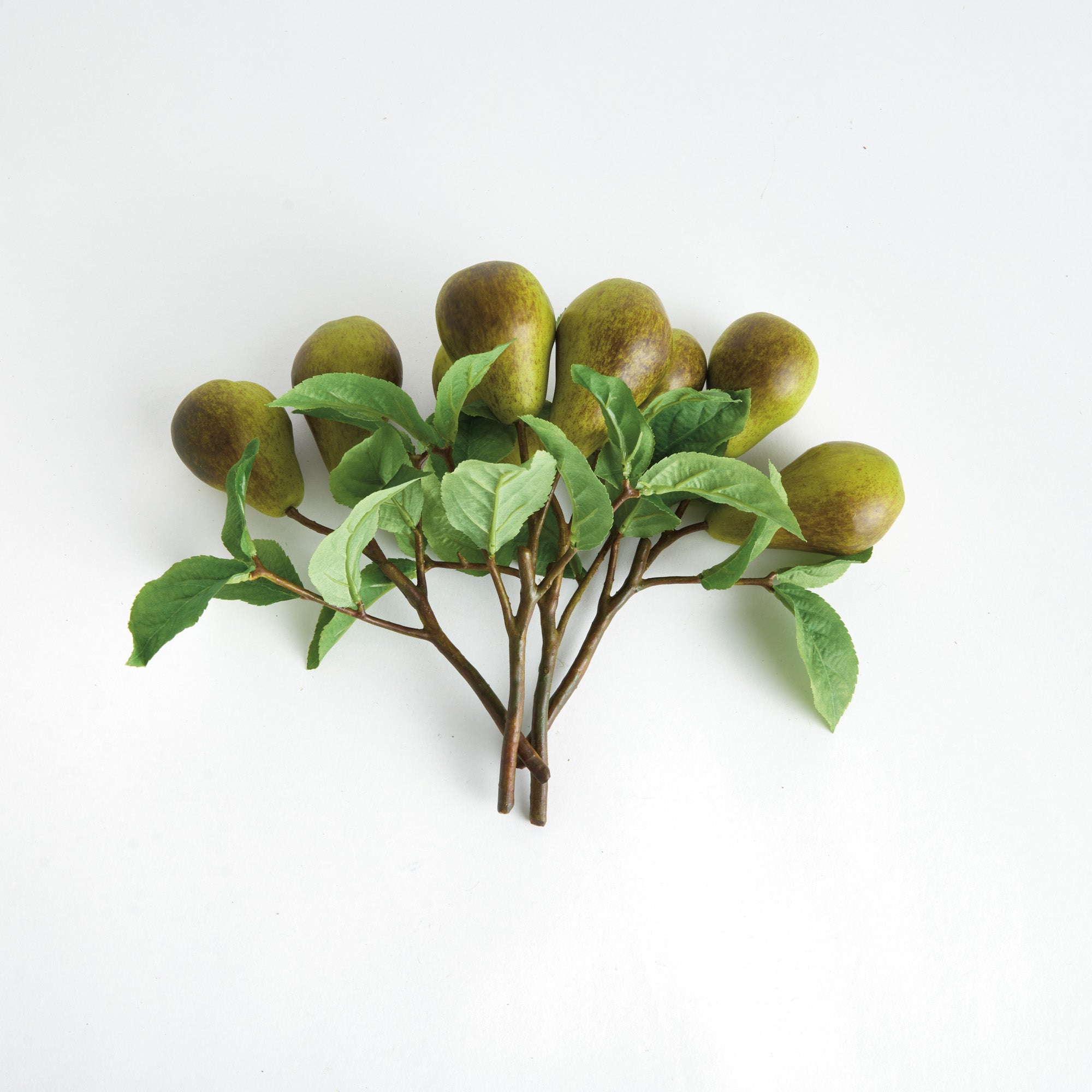 Pear Picks 9.5in Faux Plant Stem Set of 4