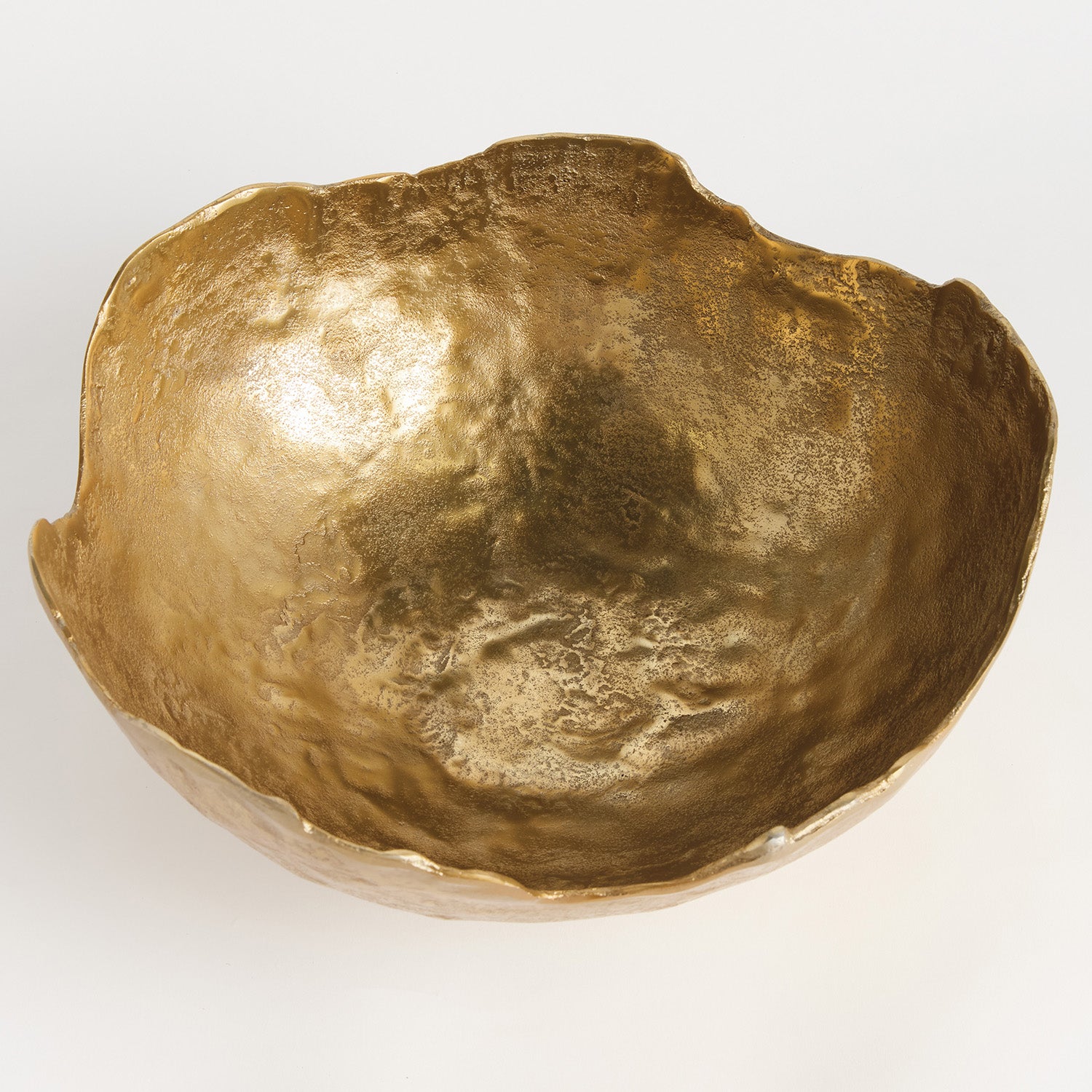Roland Gold Organic Grande Decorative Bowl