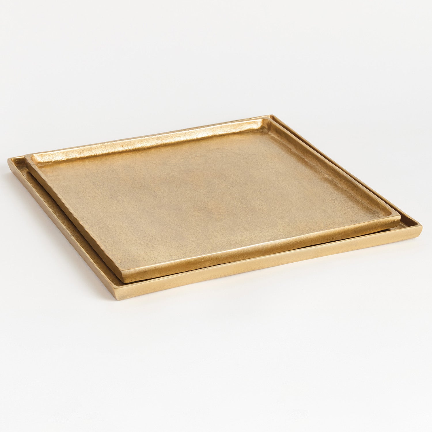Brett Square Decorative Tray Set of 2