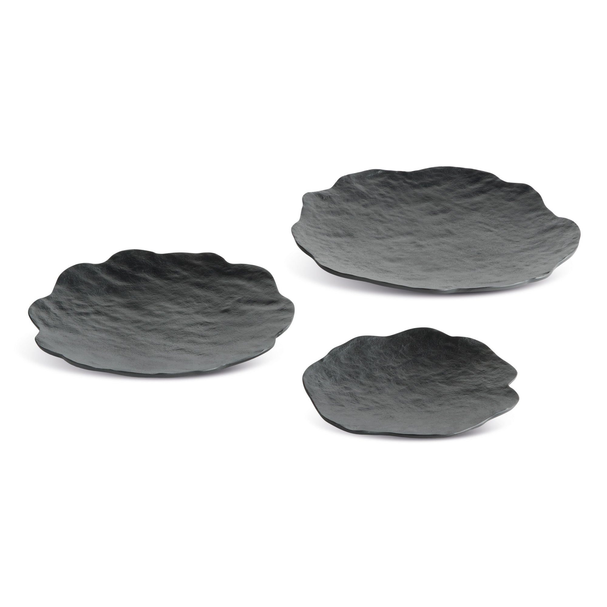 Rylee Black Decorative Tray Set of 3