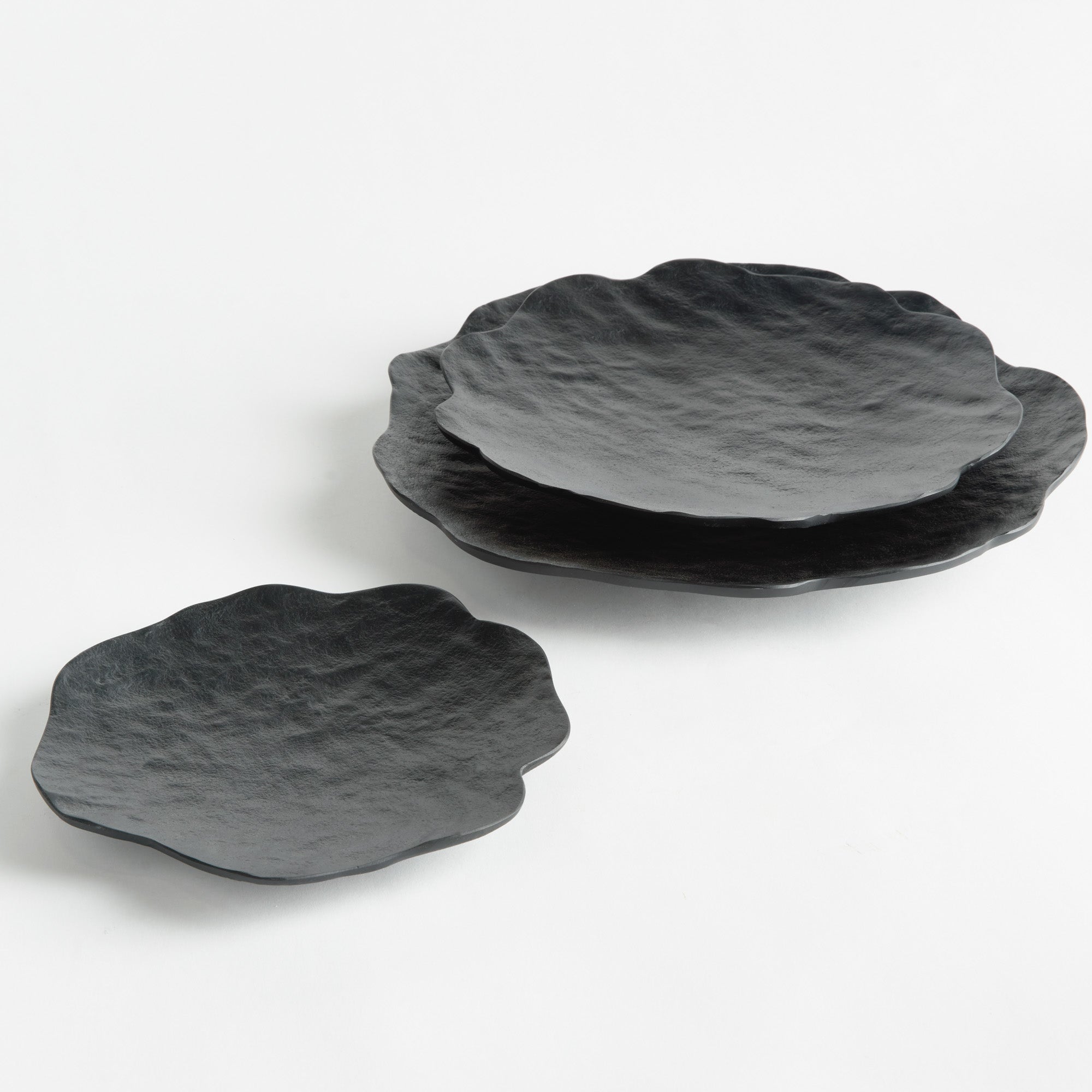 Rylee Black Decorative Tray Set of 3