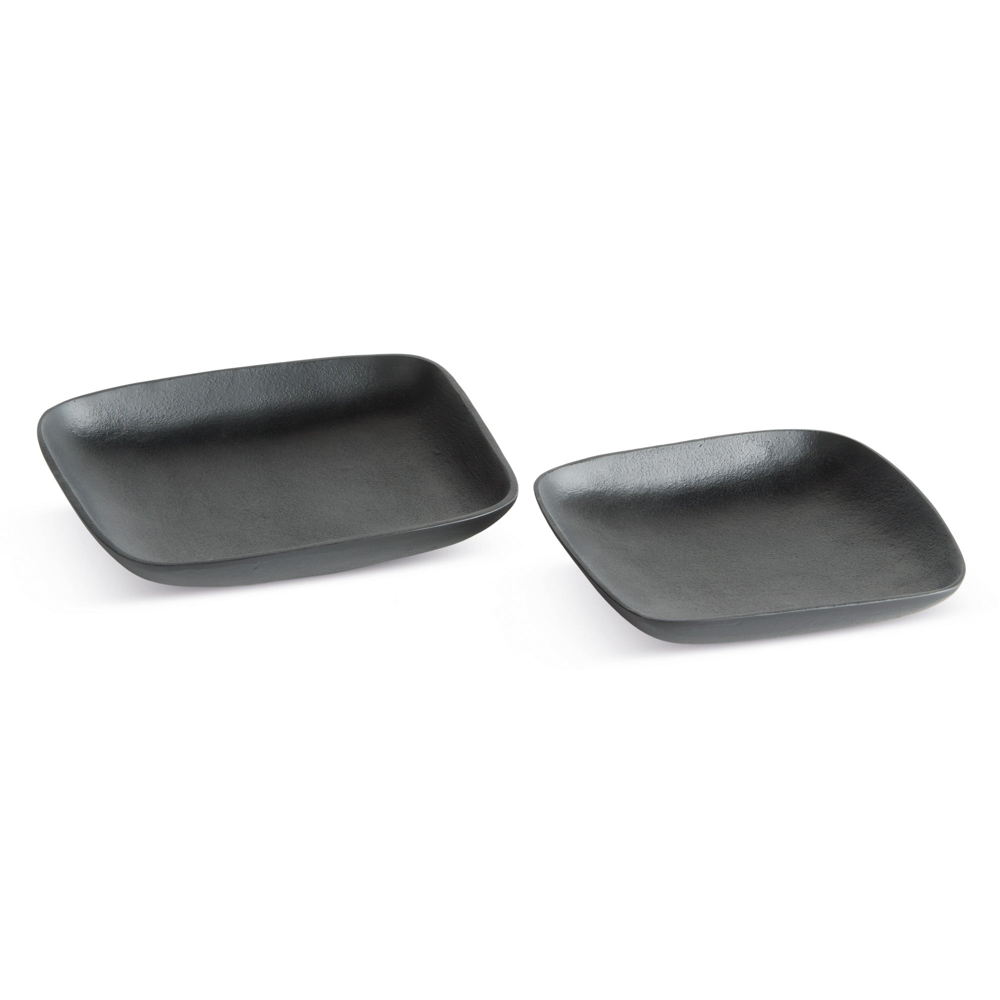 Benton Black Decorative Tray Set of 2