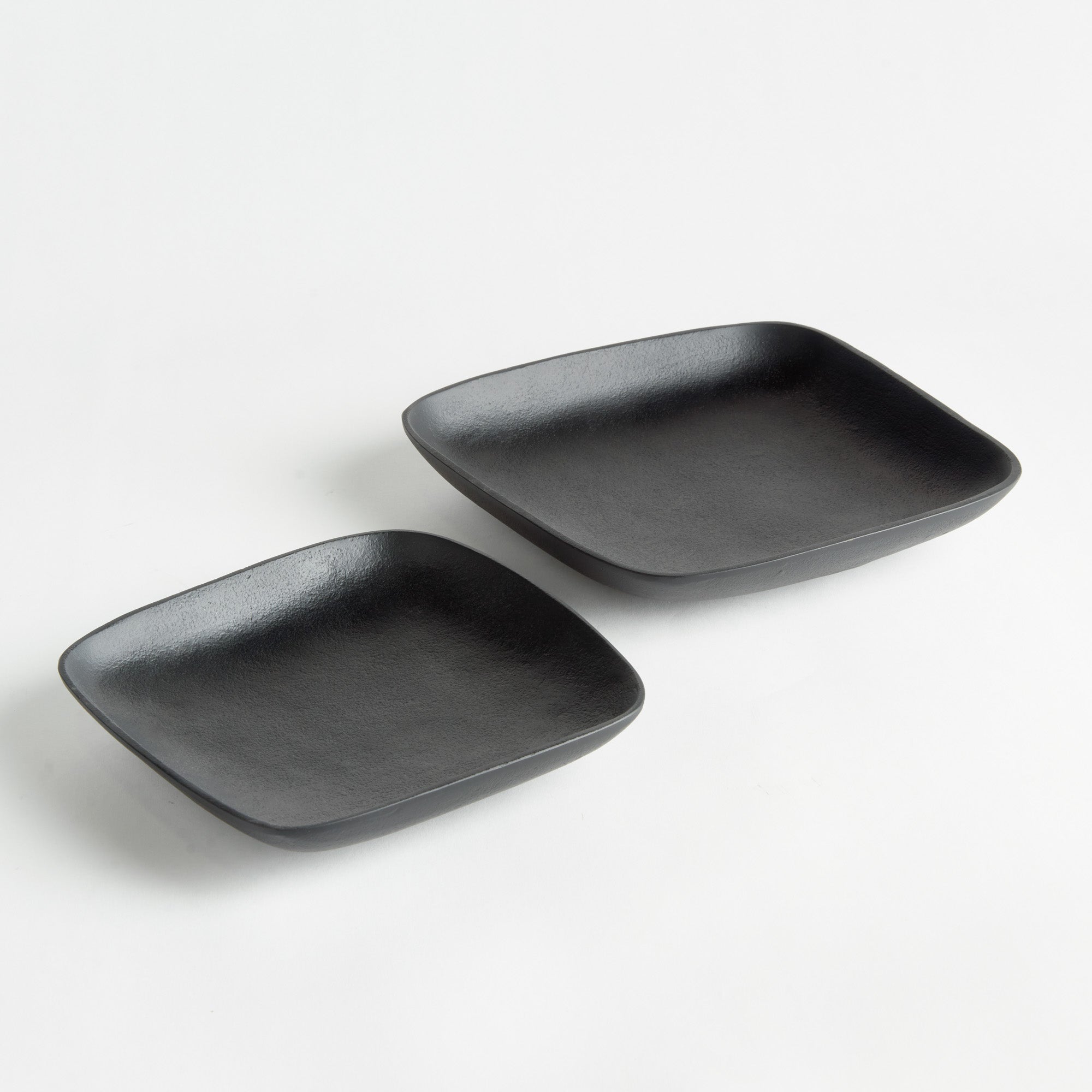 Benton Black Decorative Tray Set of 2