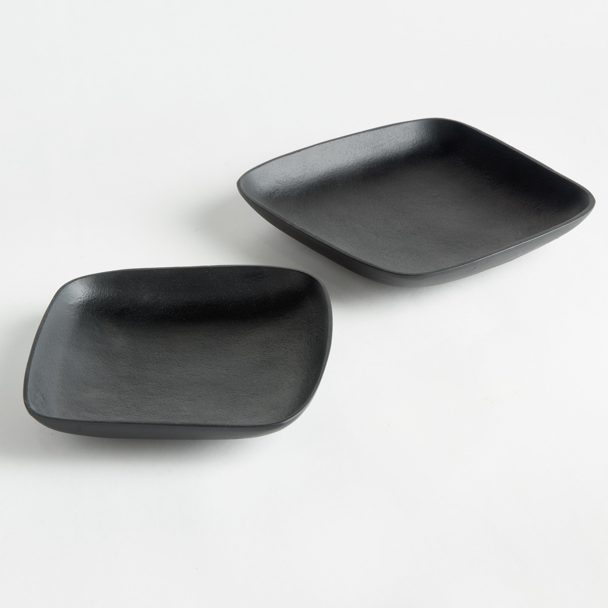 Benton Black Decorative Tray Set of 2