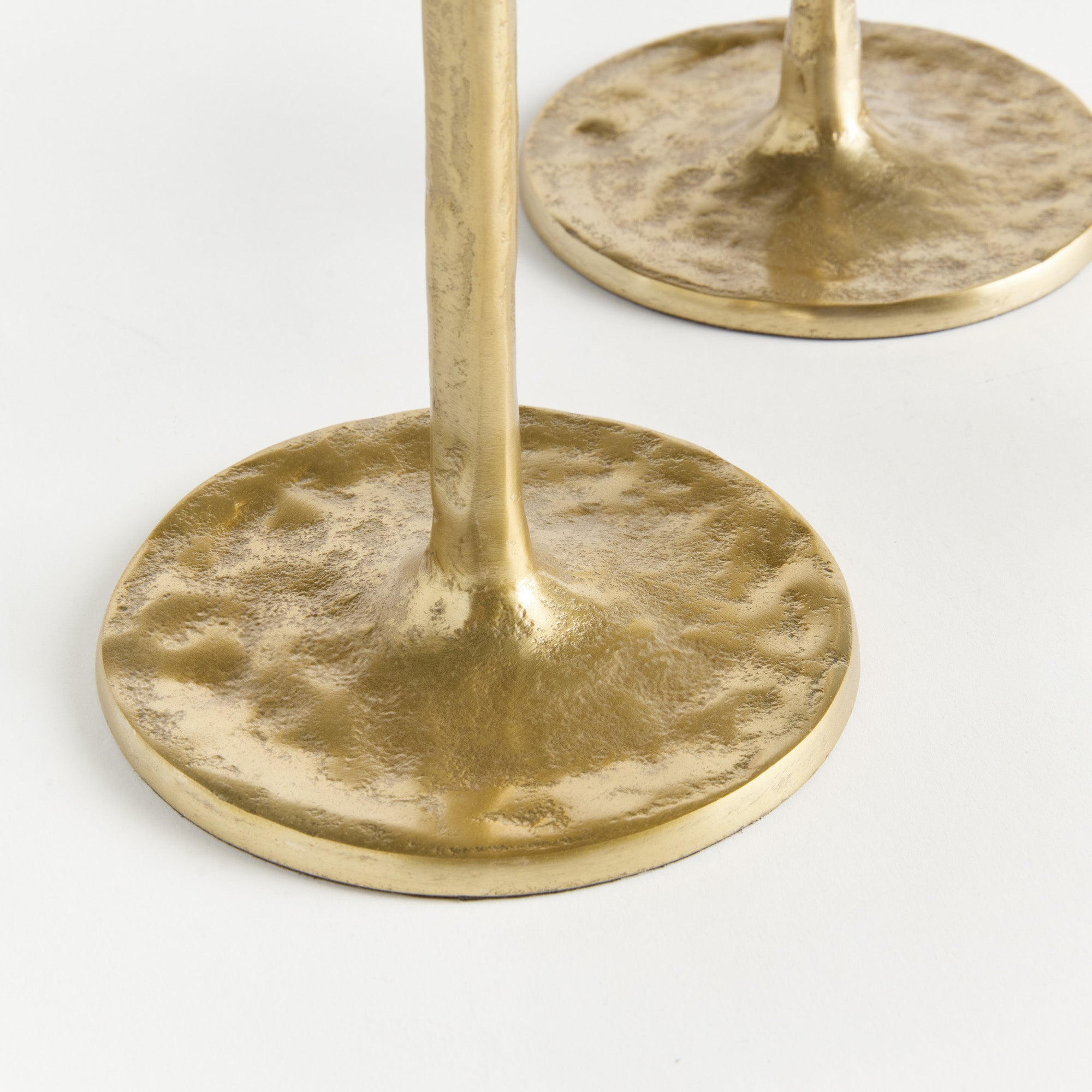 Noah Gold Grande Taper Holder Set of 3