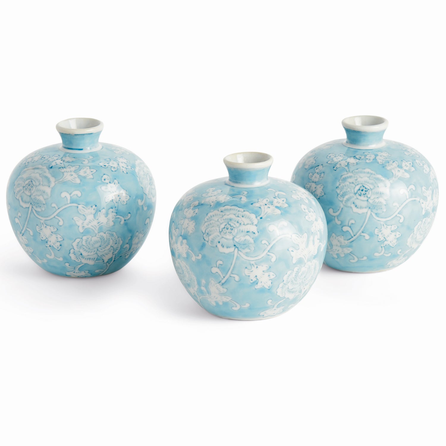 Monarch Lotus Bud Vase Set of 3