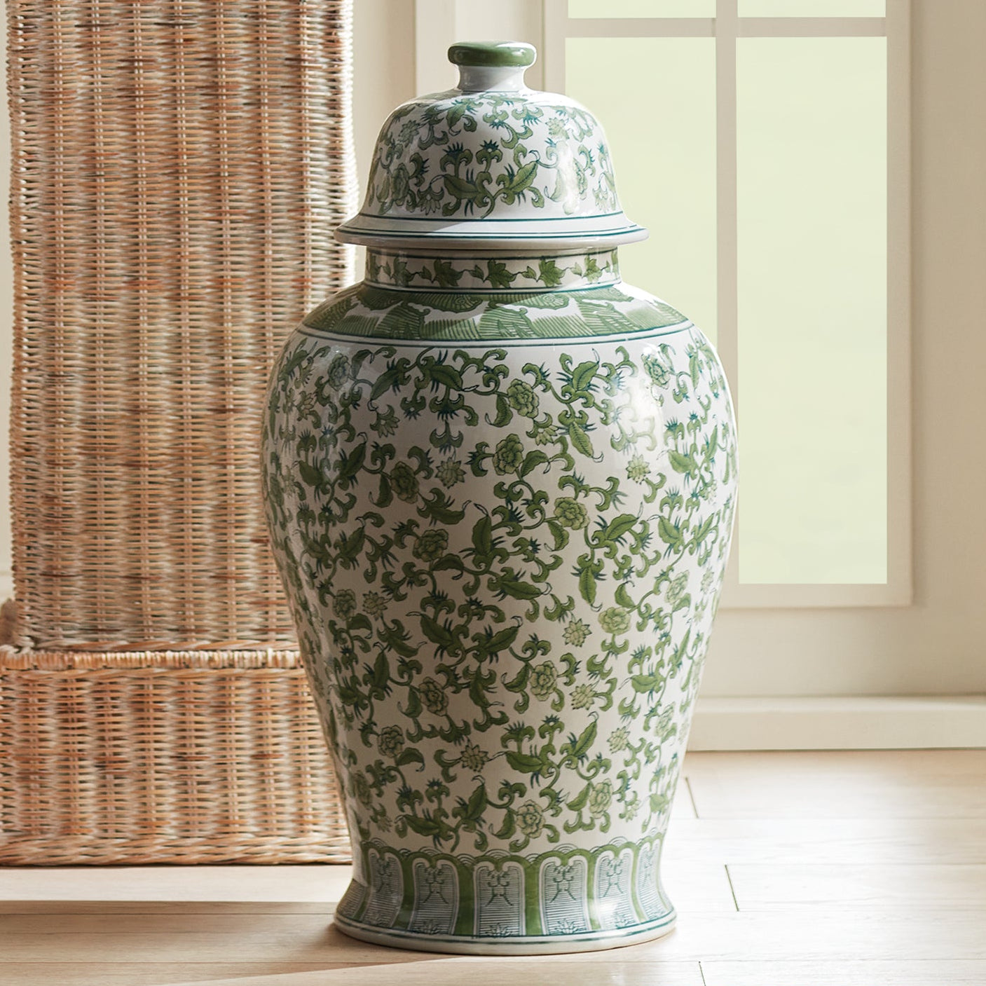 Imperial Blossom Grande Lidded Ginger Jar