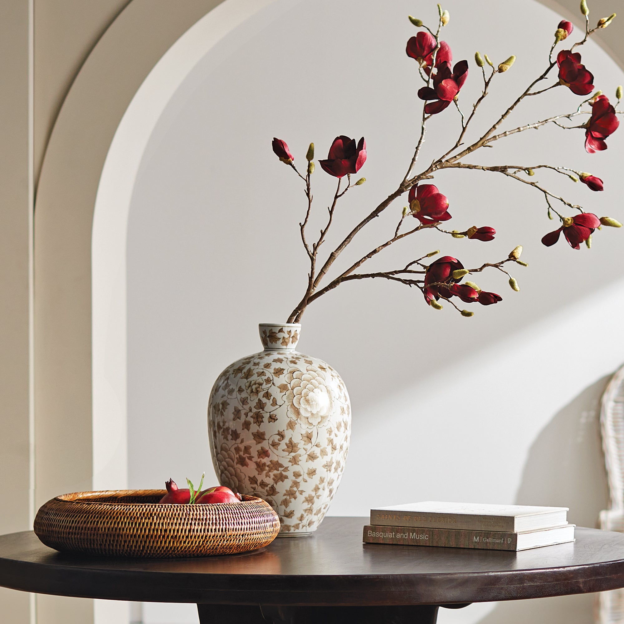 Province Lotus Bottle Vase