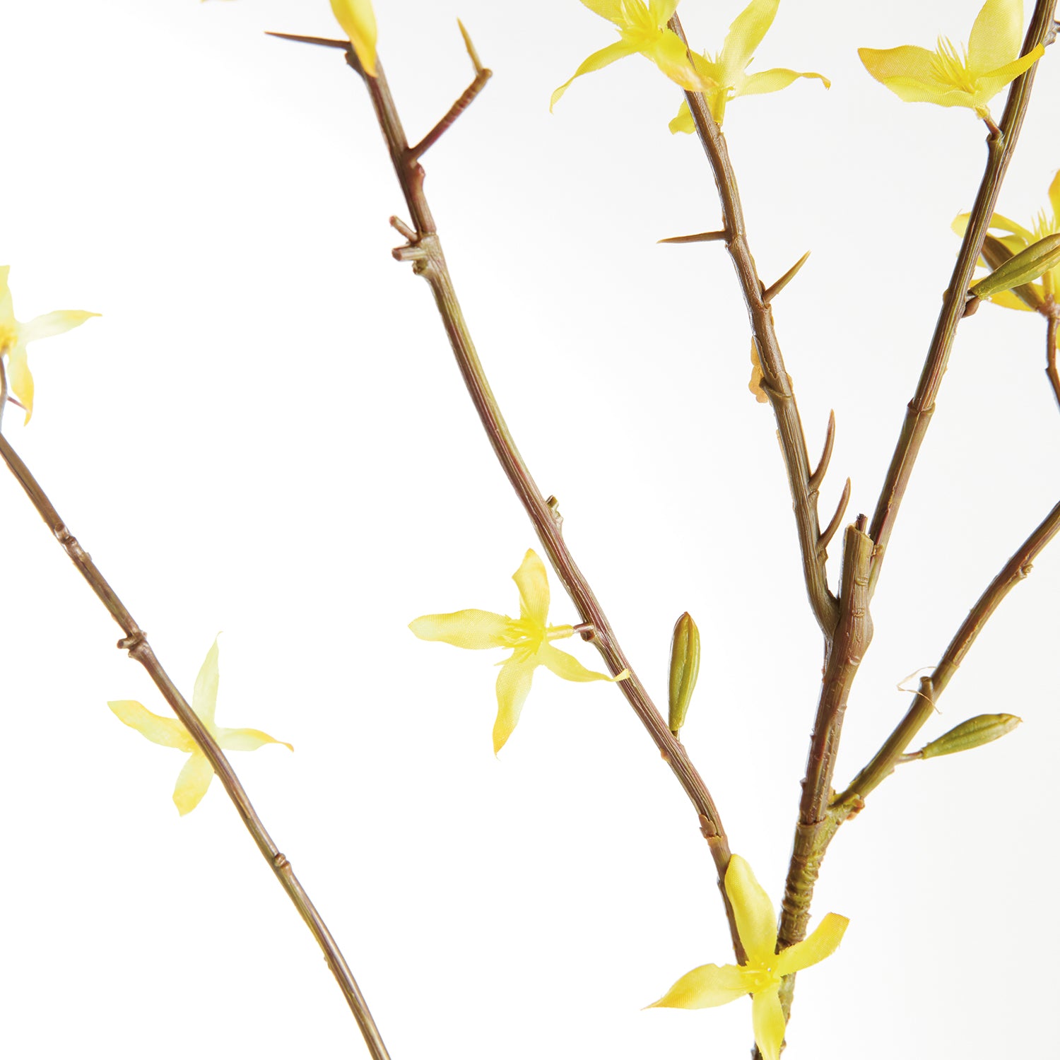 Forsythia 47in Faux Plant Stem Set of 6