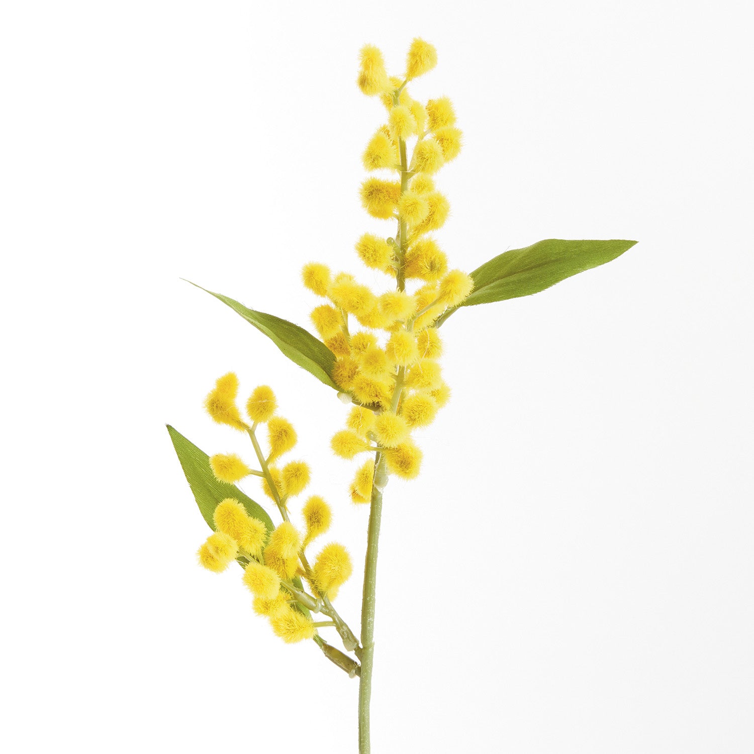 Mimosa Cuttings 11in Faux Stem Set of 12
