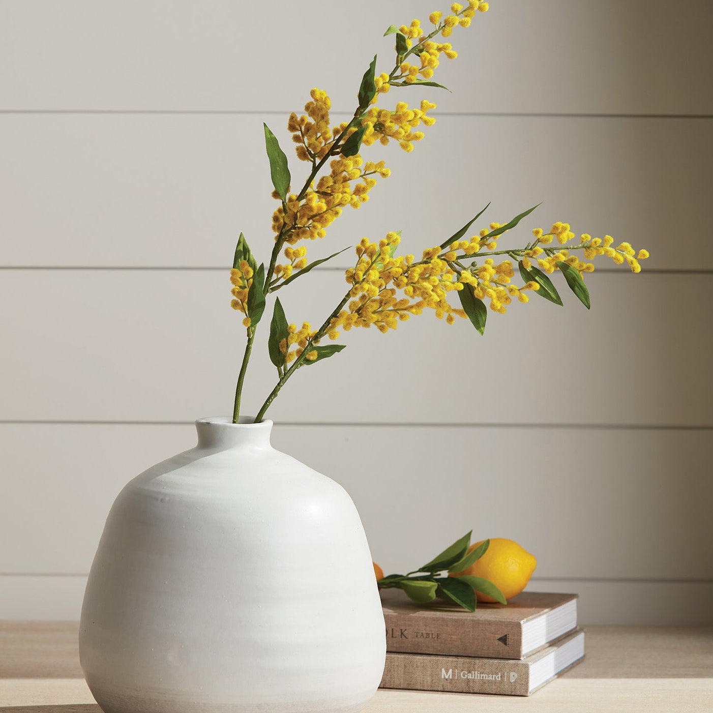 Mimosa 27.5in Faux Stem Set of 6