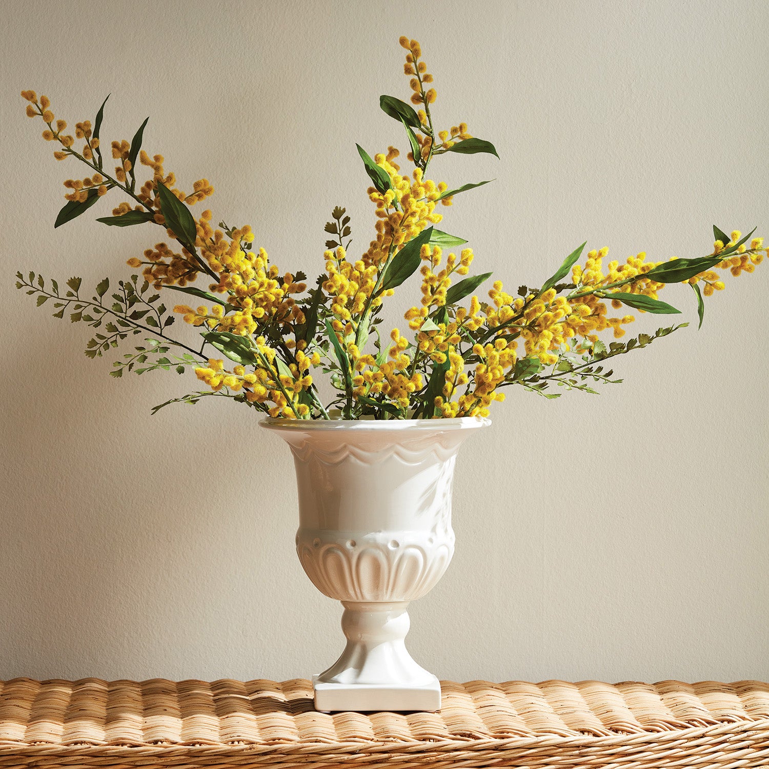 Mimosa 27.5in Faux Stem Set of 6