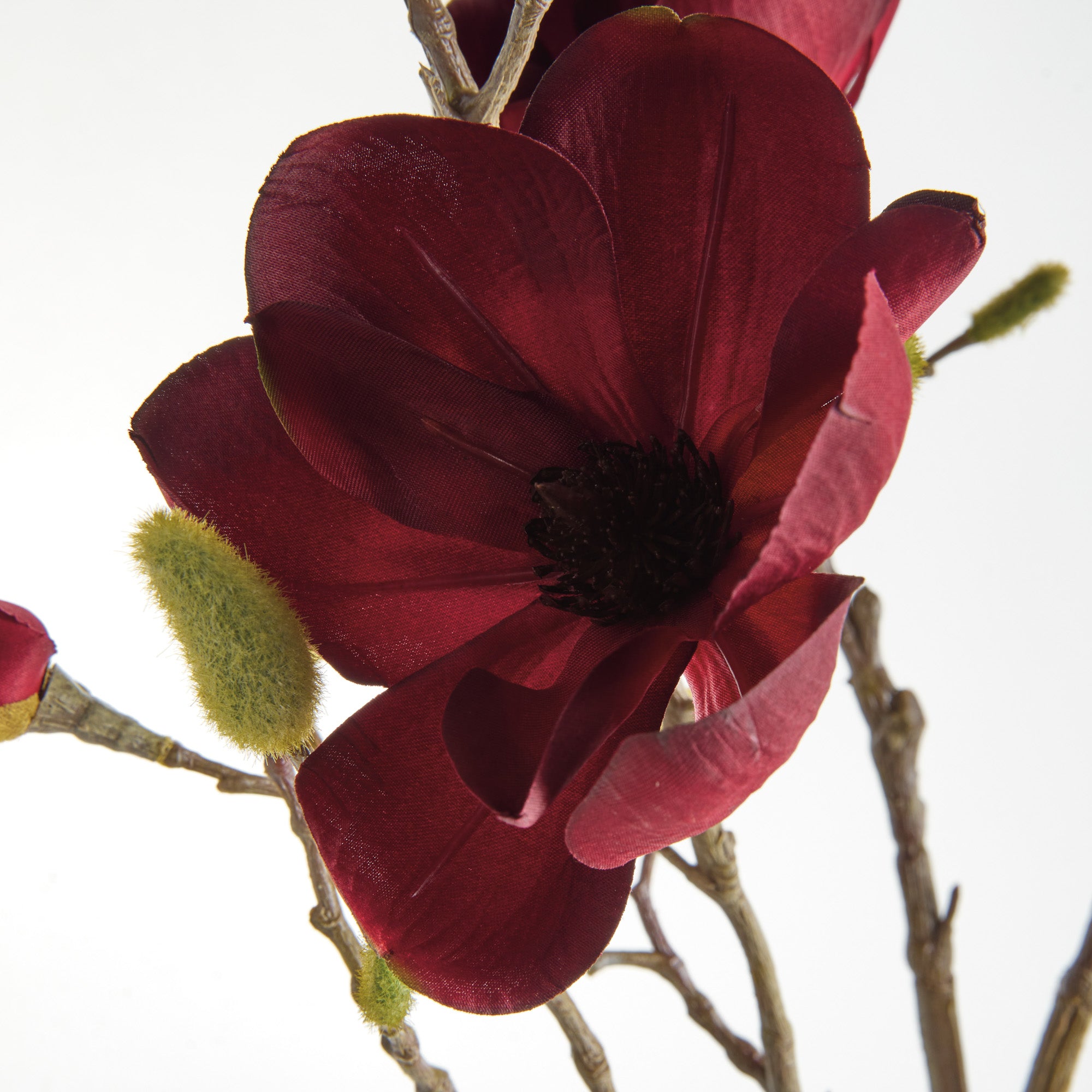 Magnolia Branches 34in Faux Plant Stem Set of 4