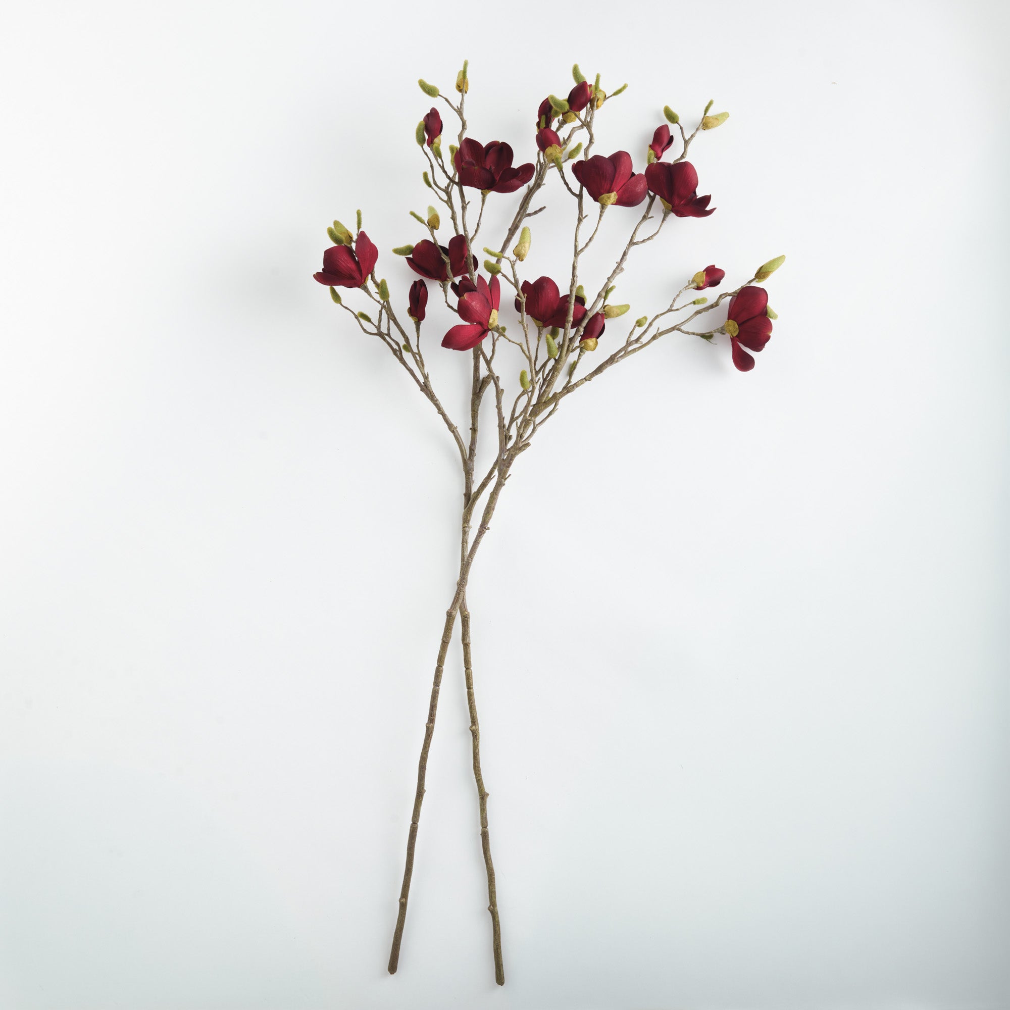 Magnolia Branches 50in Faux Plant Stem Set of 2