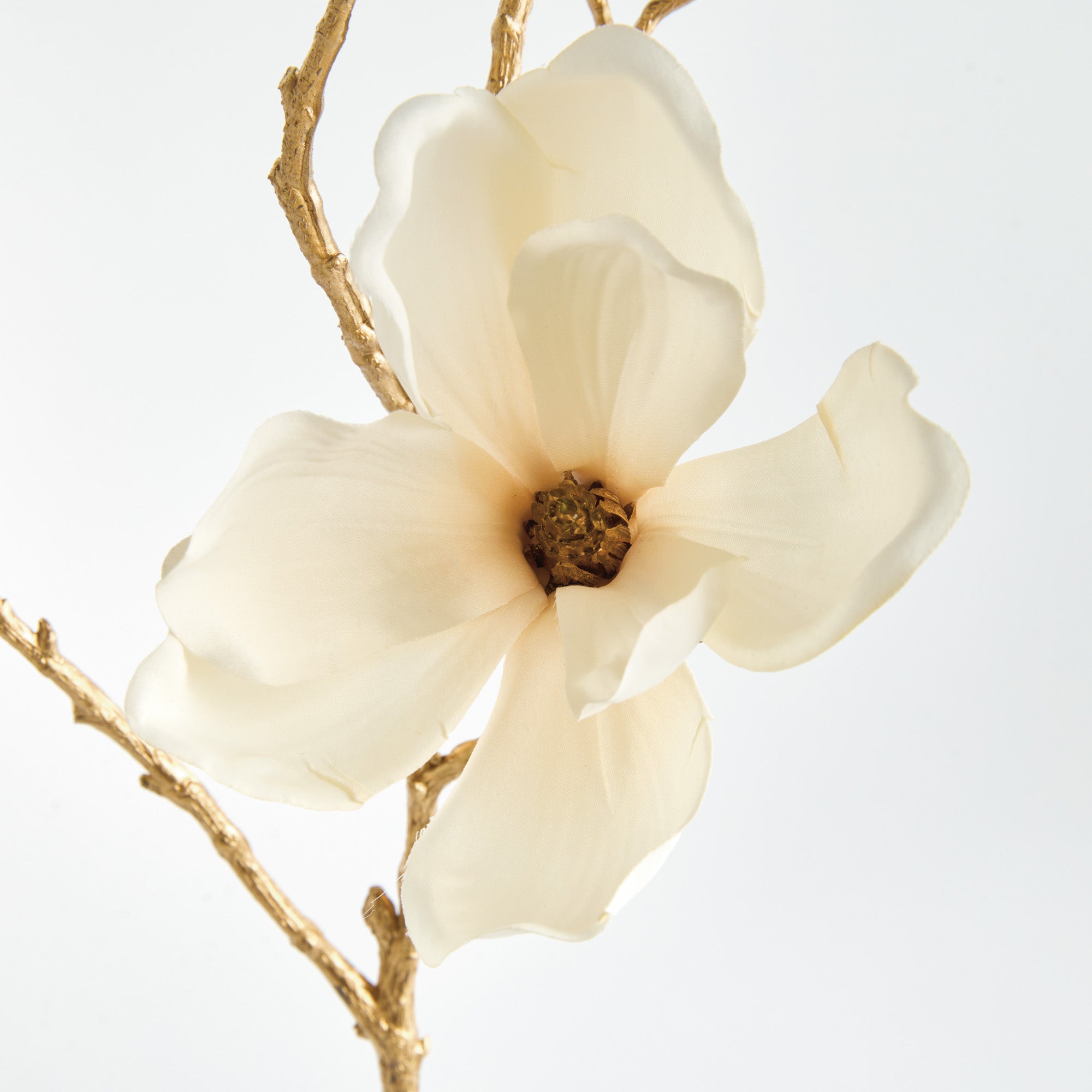 Gilded Magnolia 27in Faux Plant Stem Set of 6