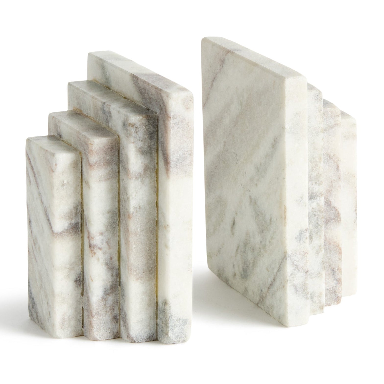 Jaqueline Marble Bookend Set