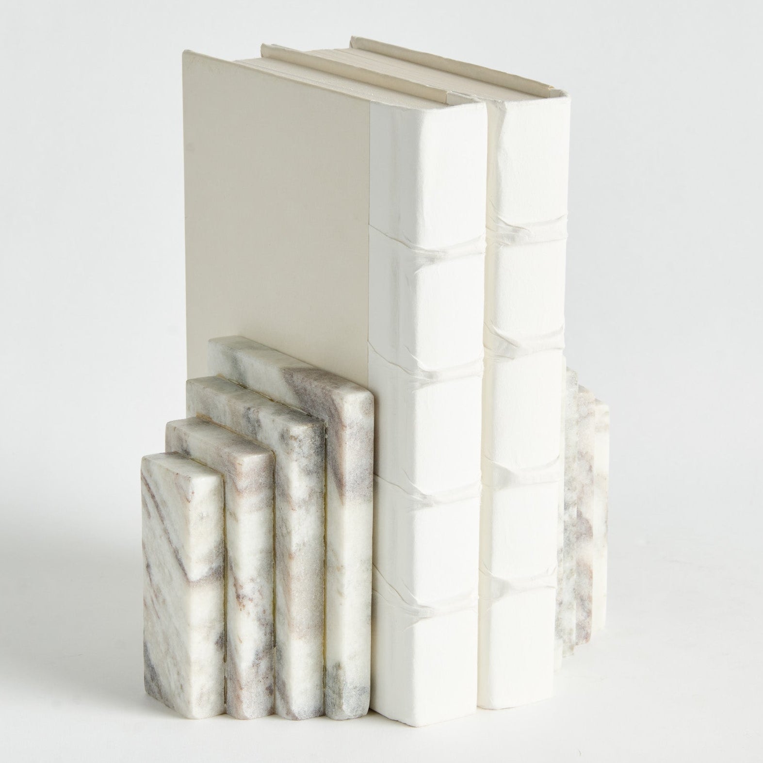 Jaqueline Marble Bookend Set