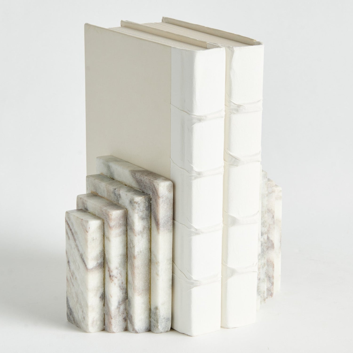 Jaqueline Marble Bookend Set