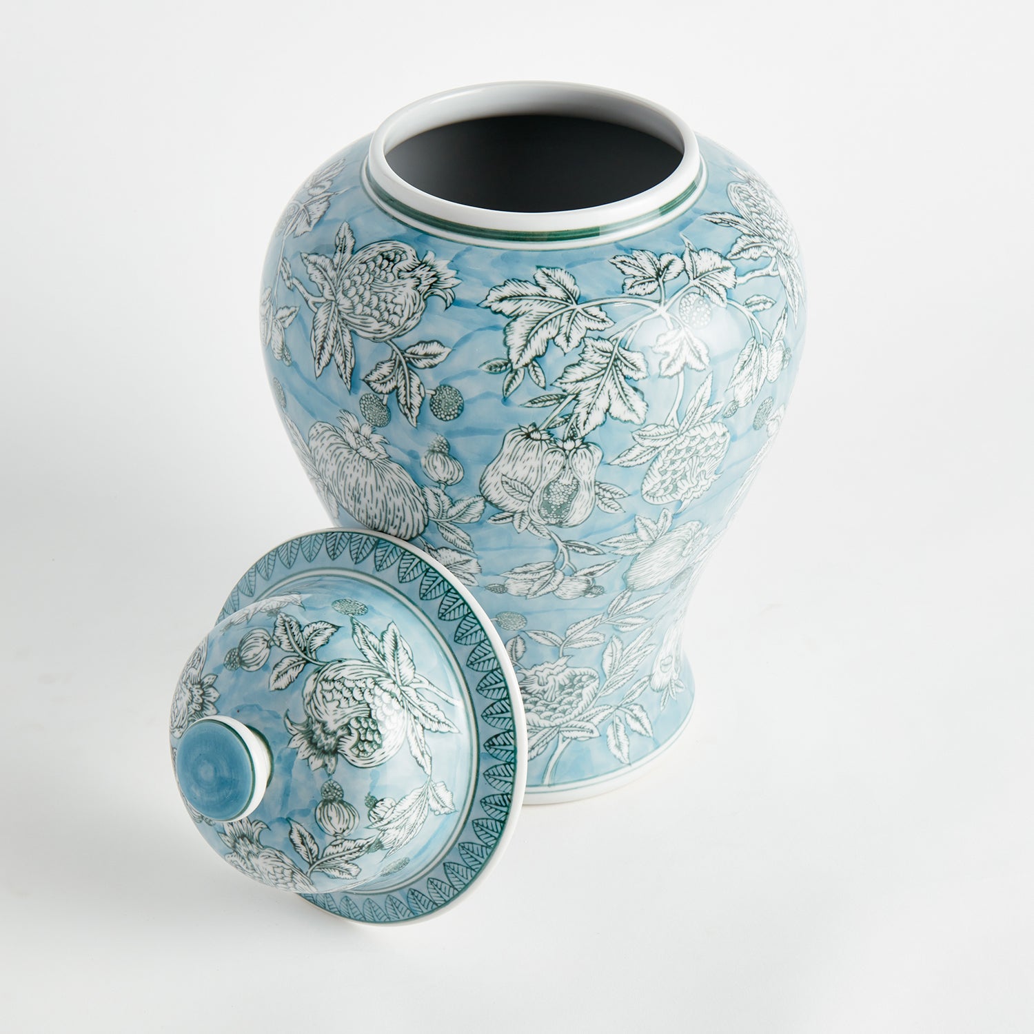 Pomegranate Sketch Ginger Jar