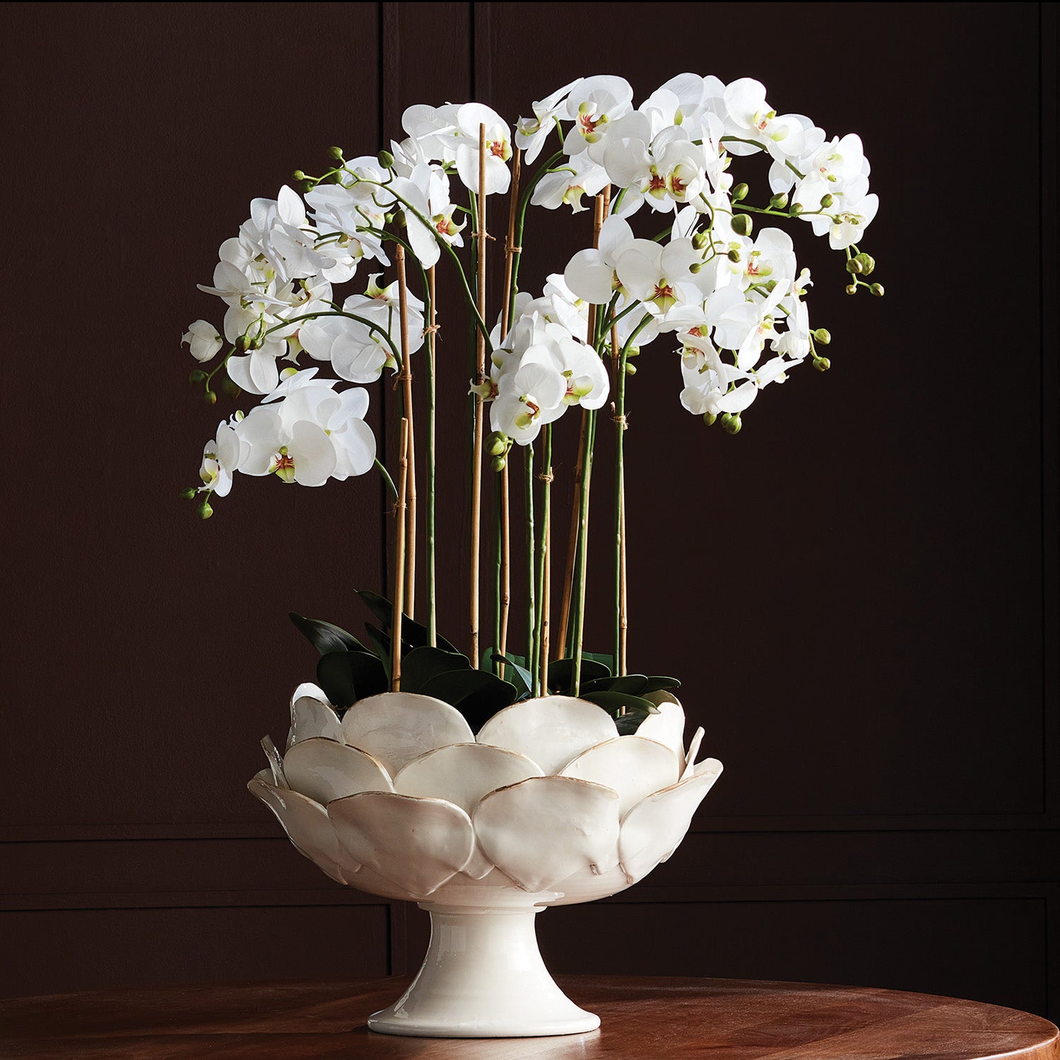 Di Rosa Grande Footed Decorative Bowl