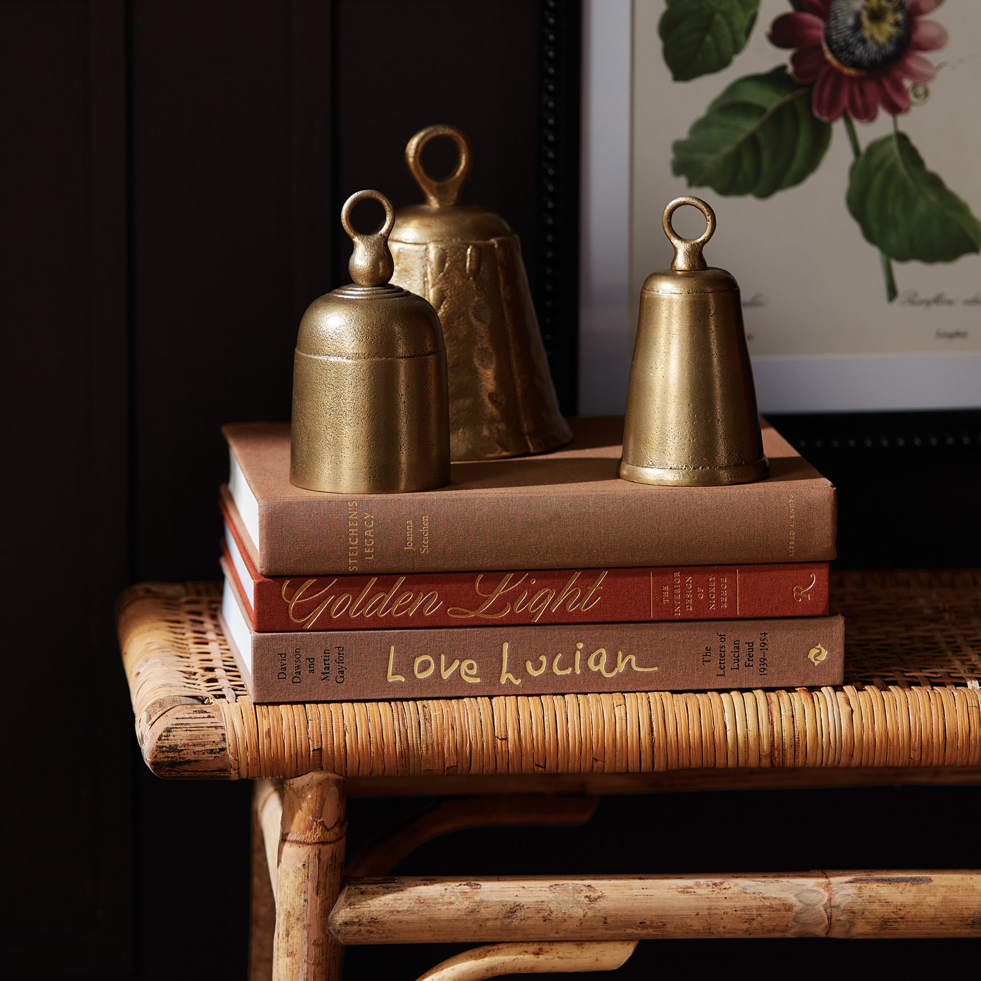La Taverna Grande Gold Bell Set of 3