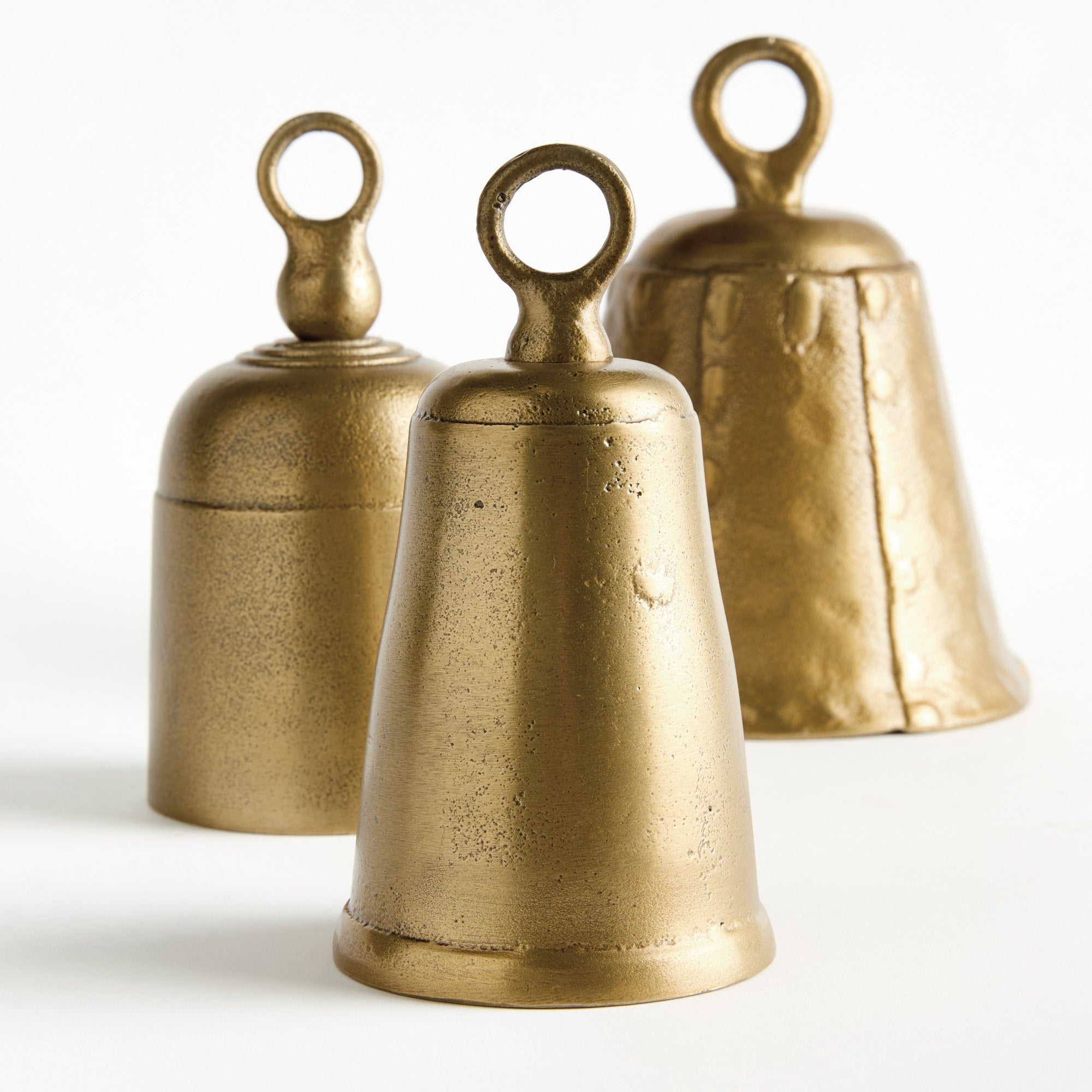 La Taverna Grande Gold Bell Set of 3