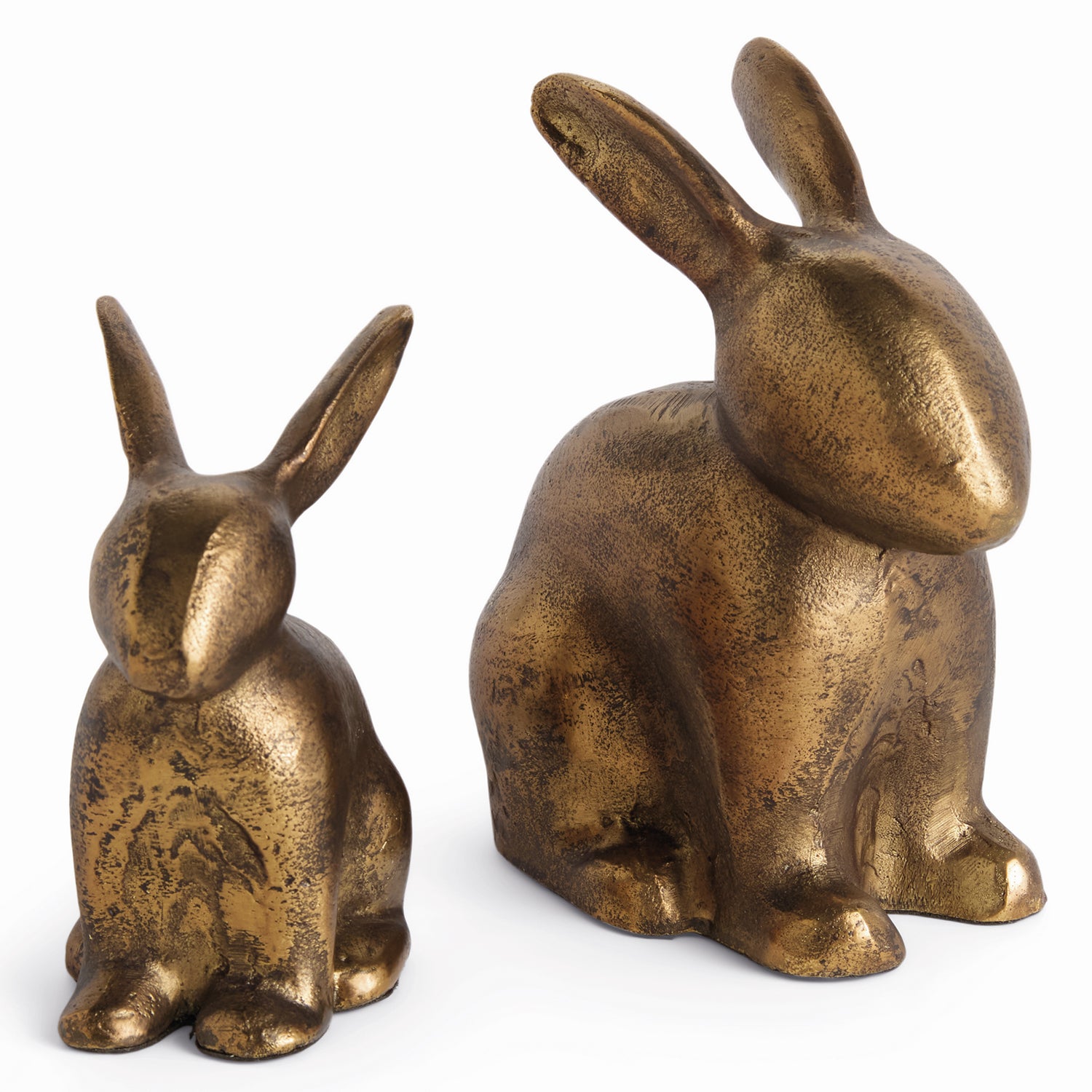 Sitting Rabbit Sculpture Set of 2