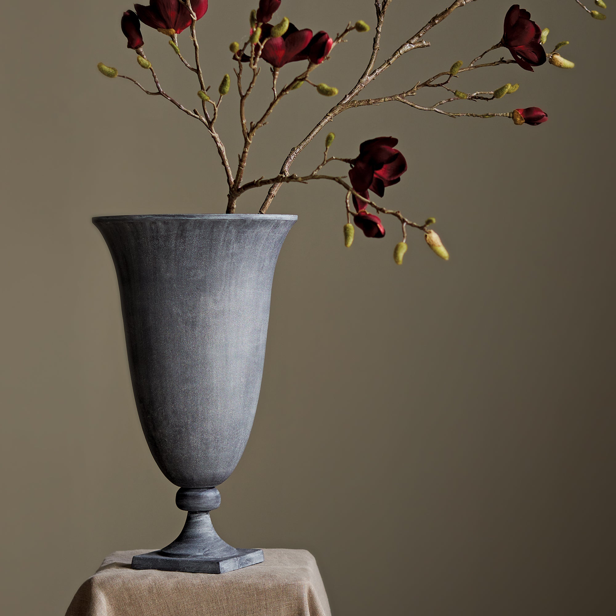 Terrazza Footed Urn