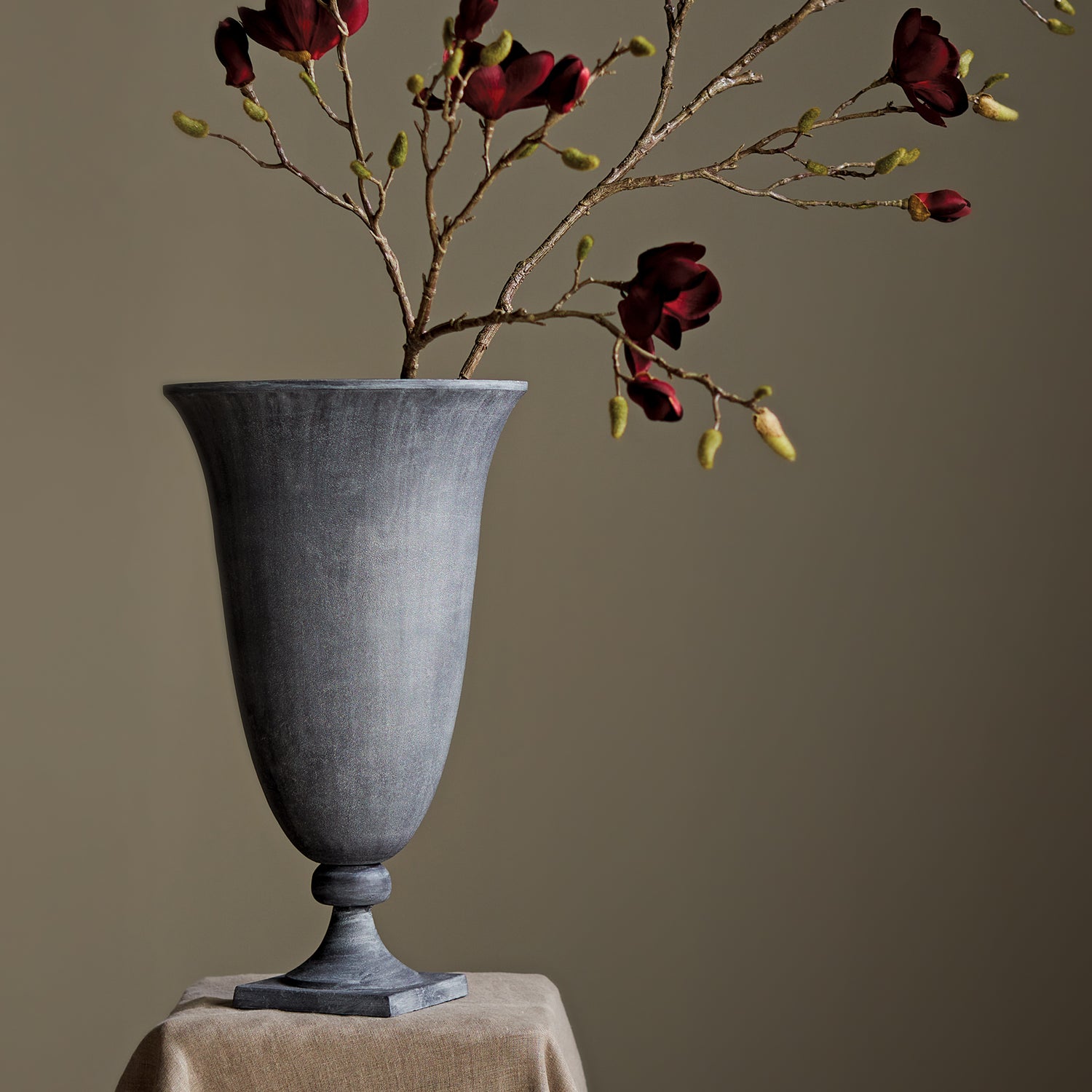 Terrazza Footed Urn