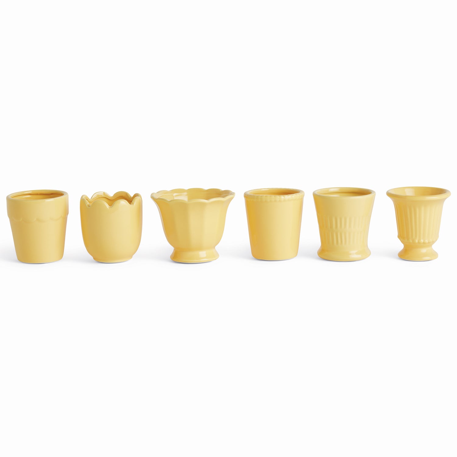 Mirabelle II Mini Cachepot Set of 6