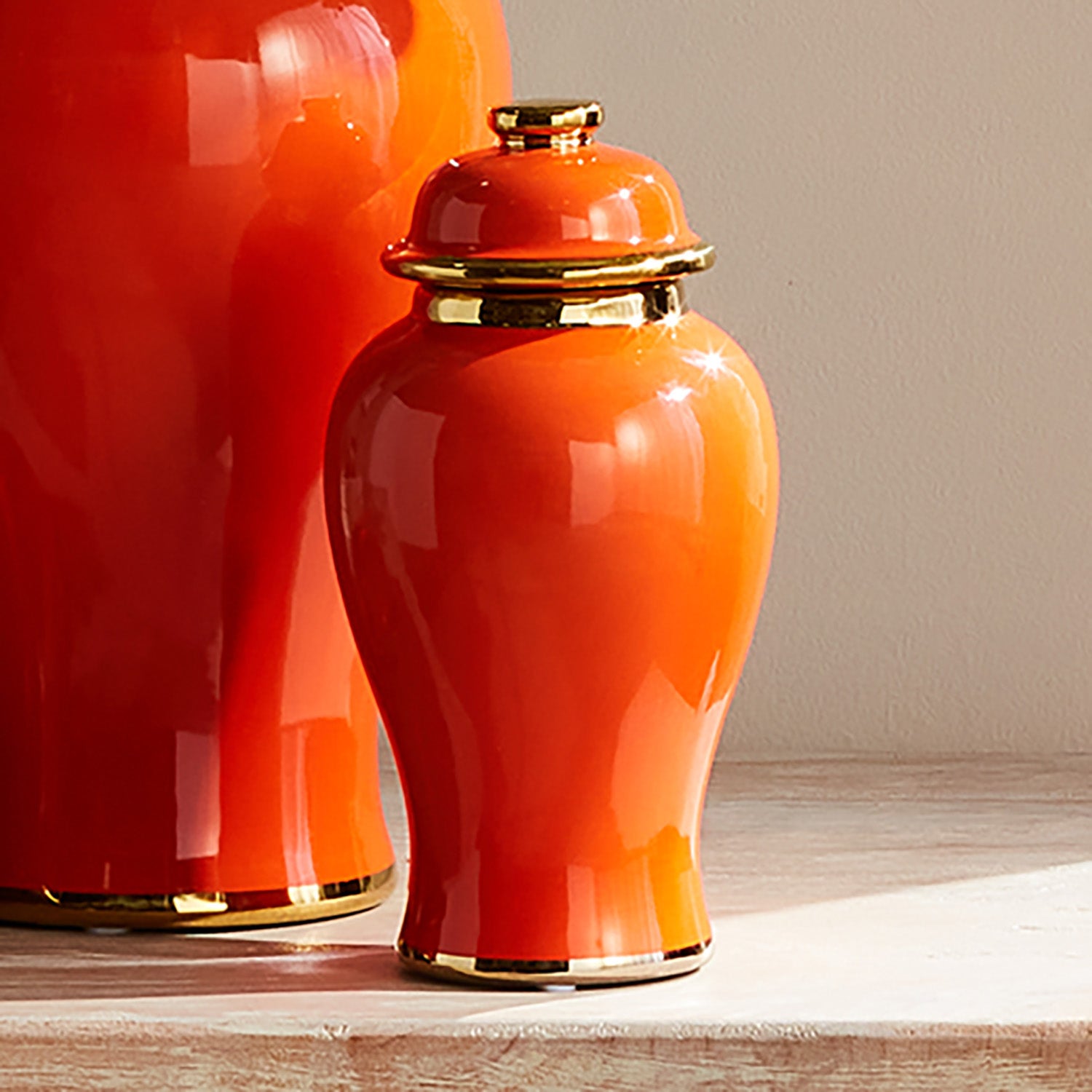 Eva Lidded Mini Ginger Jar
