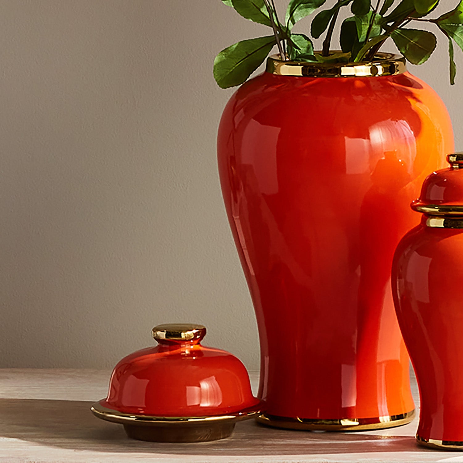 Eva Lidded Mini Ginger Jar