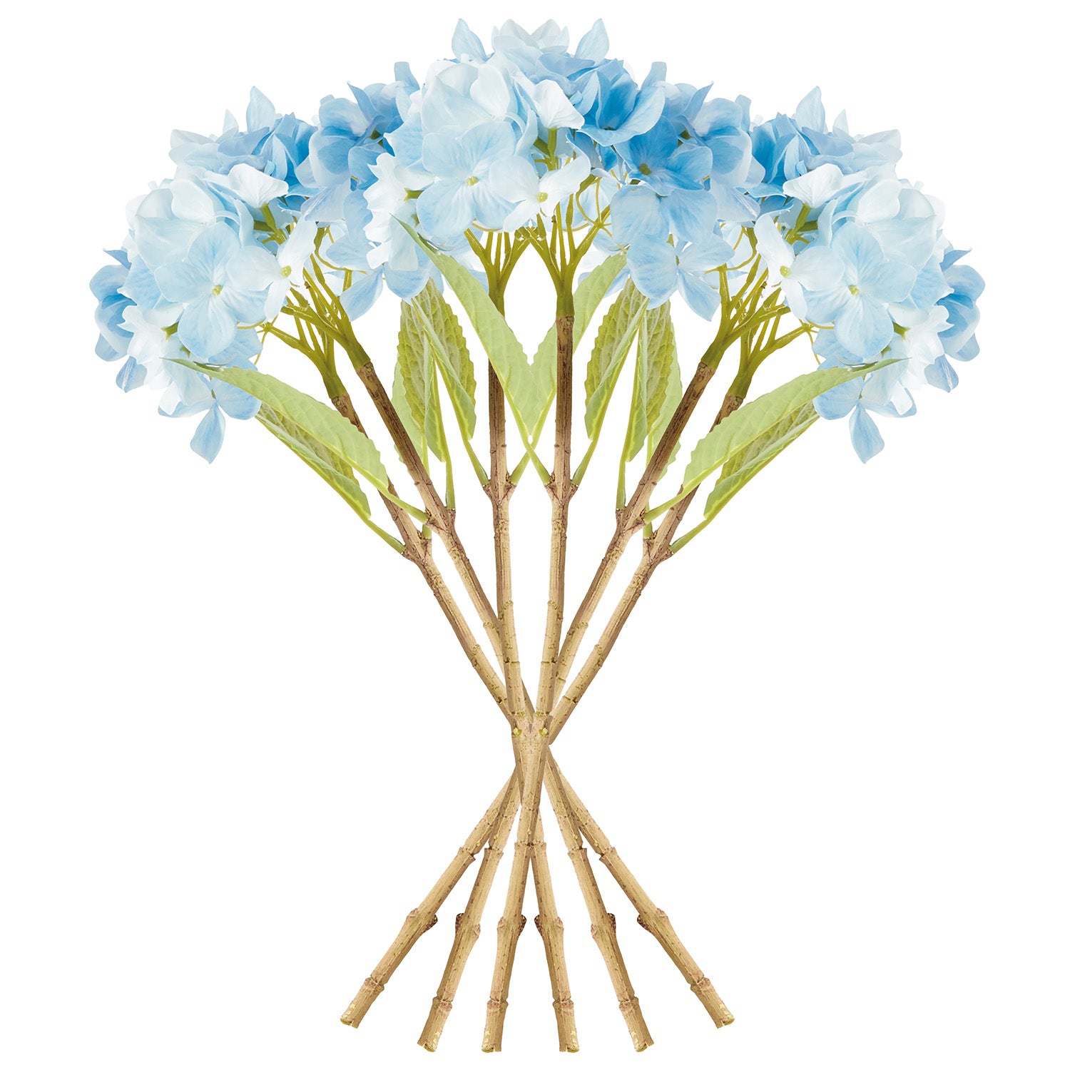 Hydrangea 18in Faux Stem Set of 6