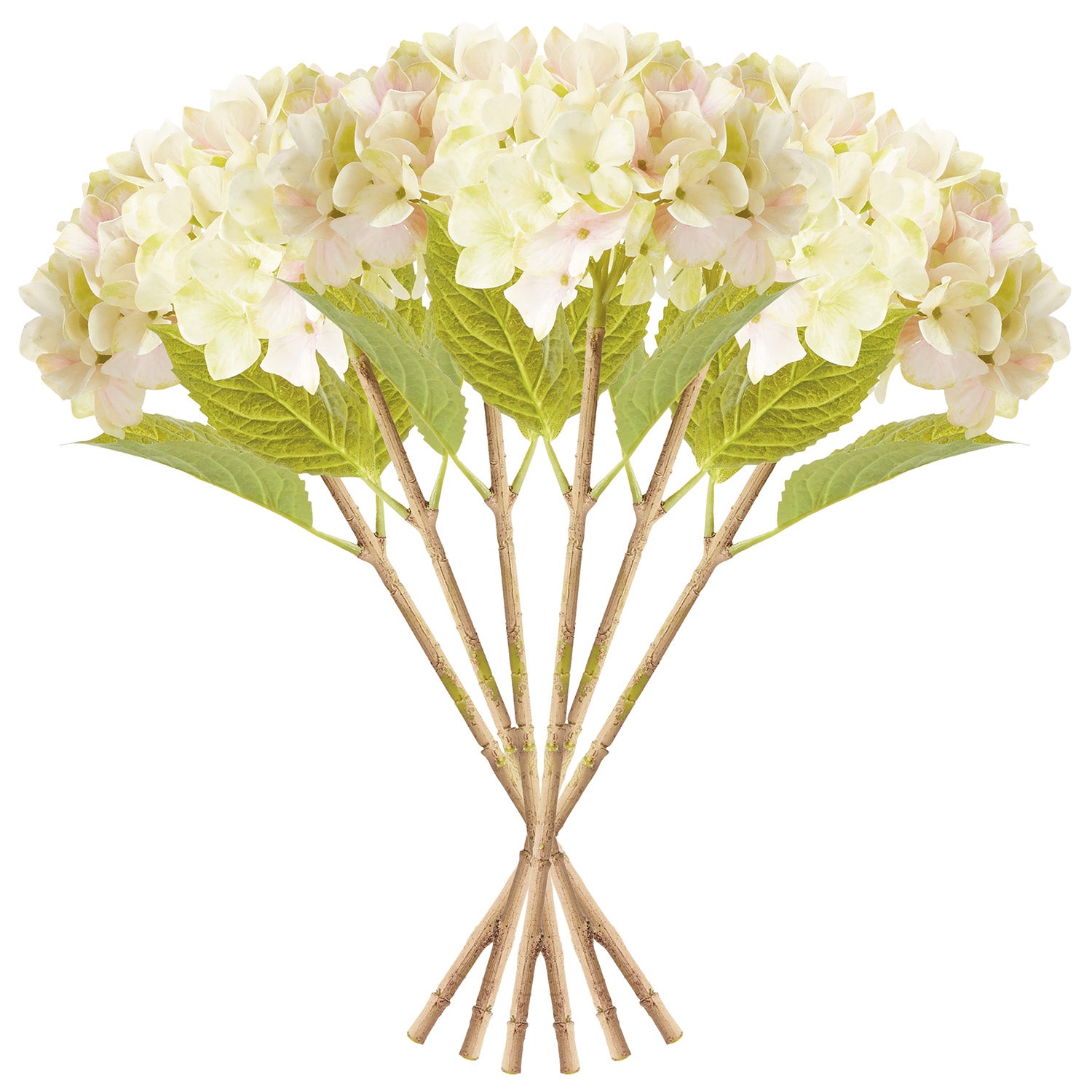 Hydrangea 18in Faux Stem Set of 6