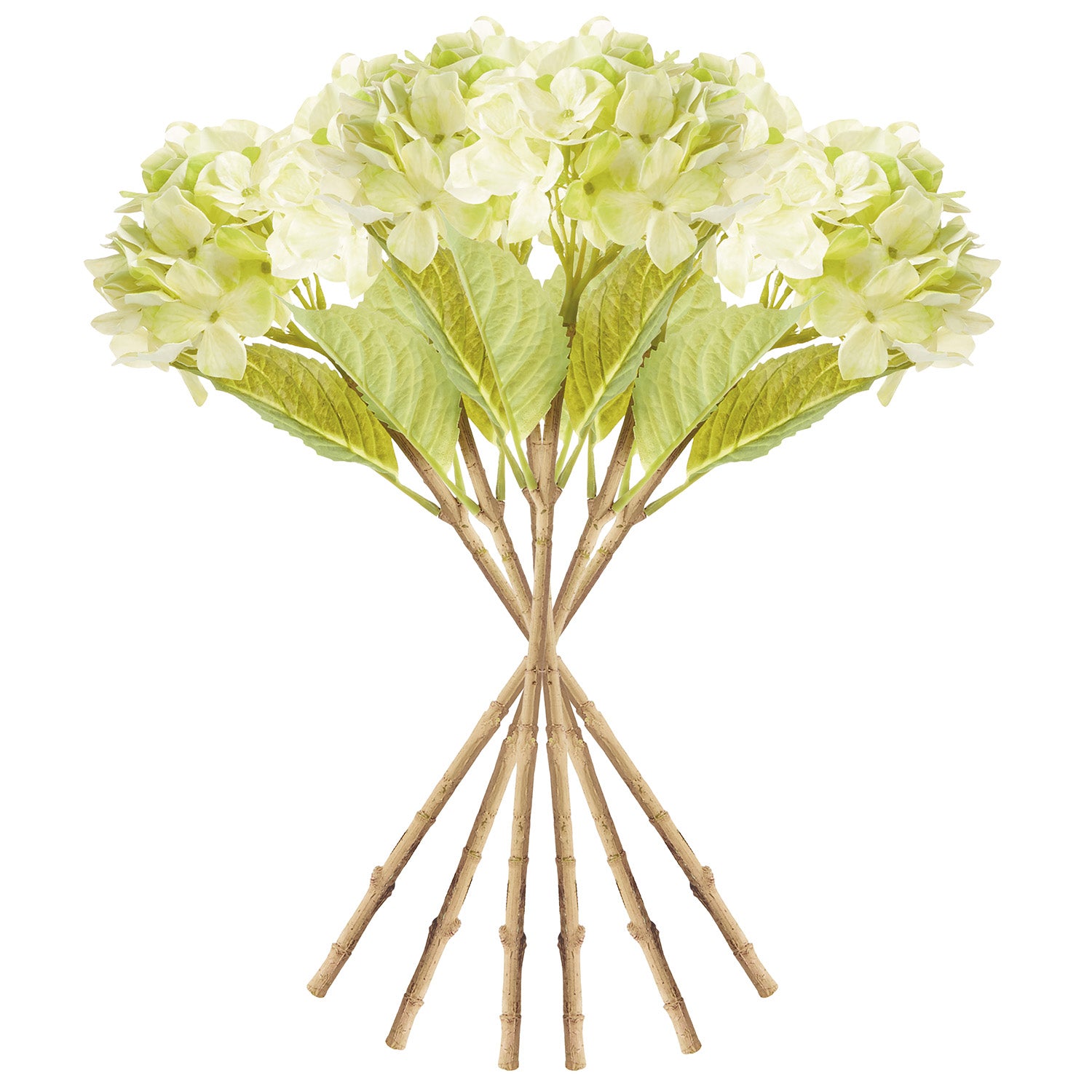 Hydrangea 18in Faux Stem Set of 6