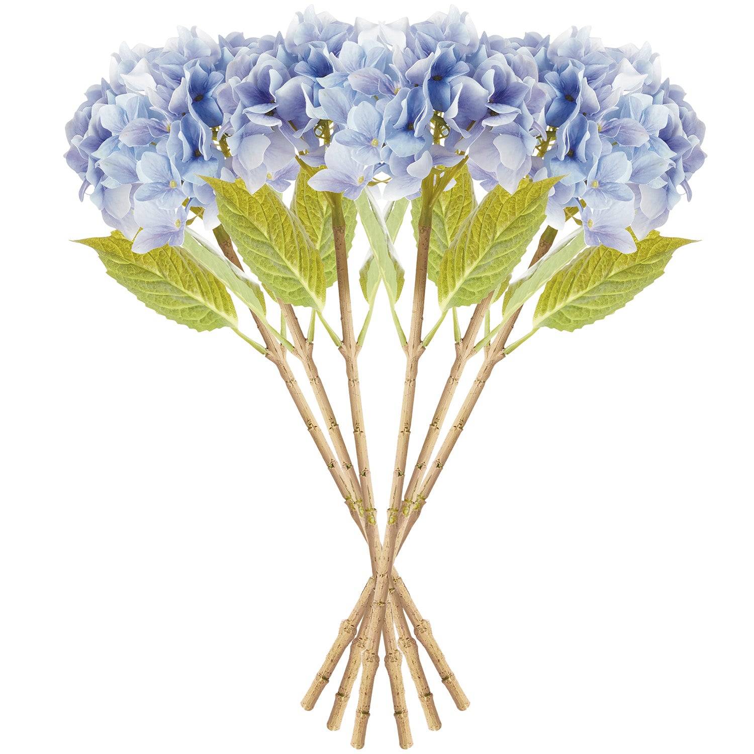 Hydrangea 18in Faux Stem Set of 6
