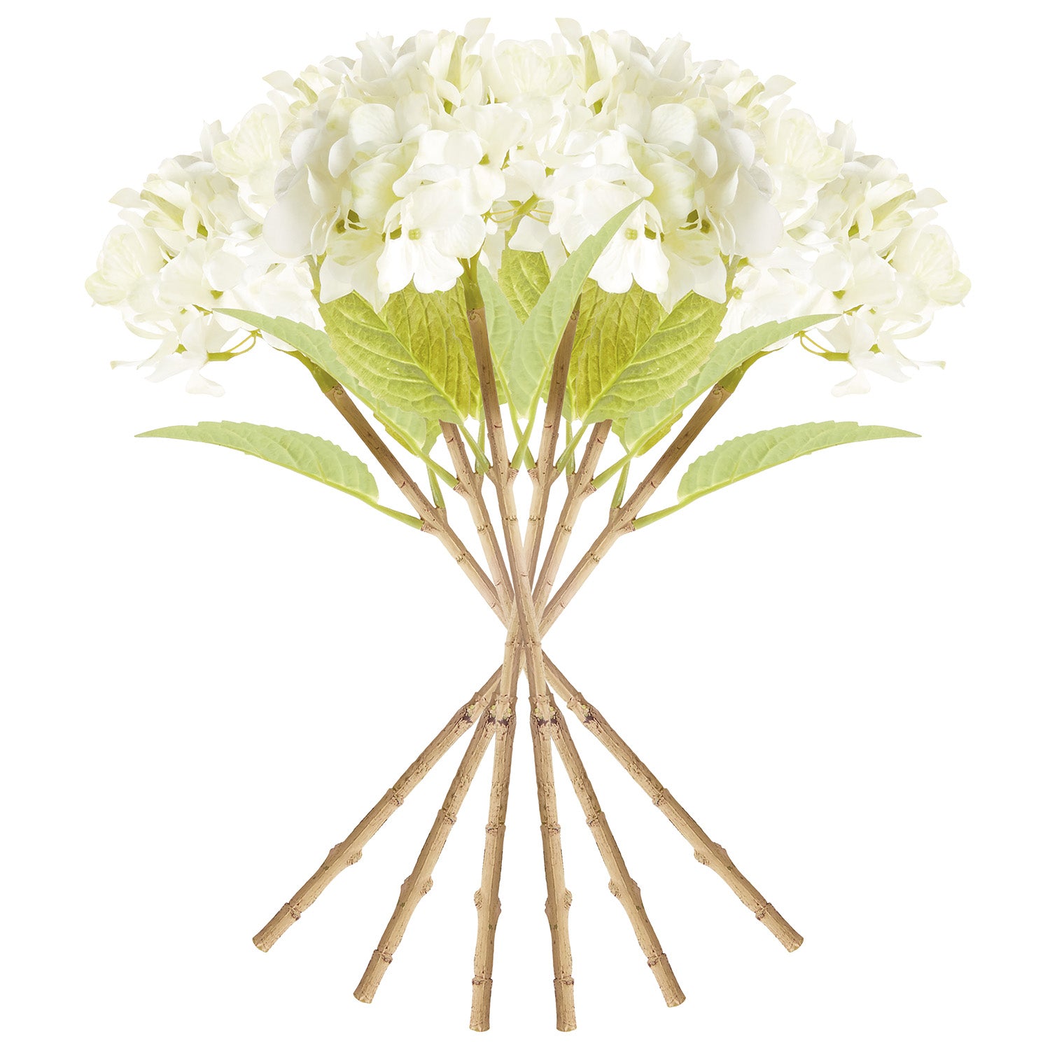 Hydrangea 18in Faux Stem Set of 6