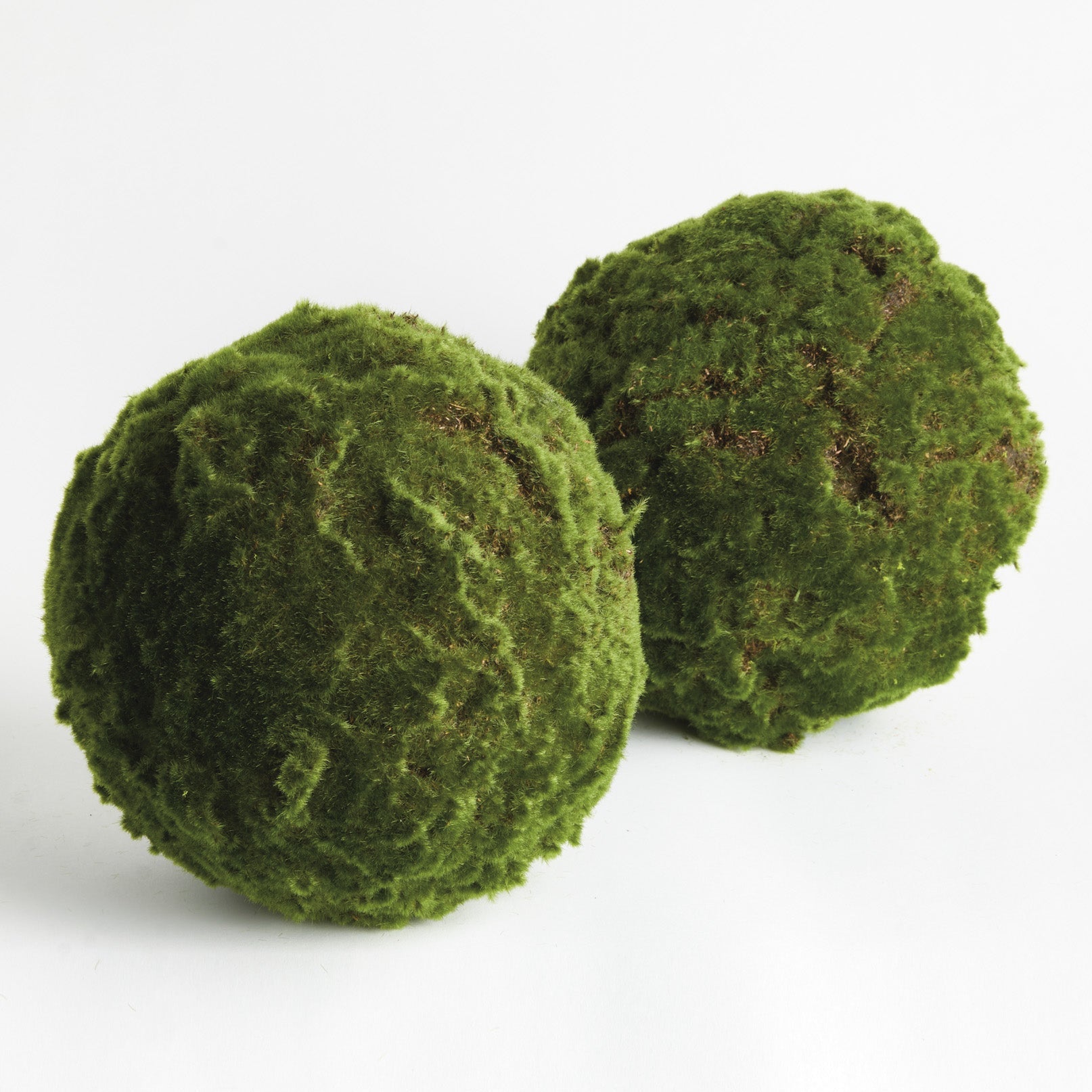 Moss 11in Orb Set of 2
