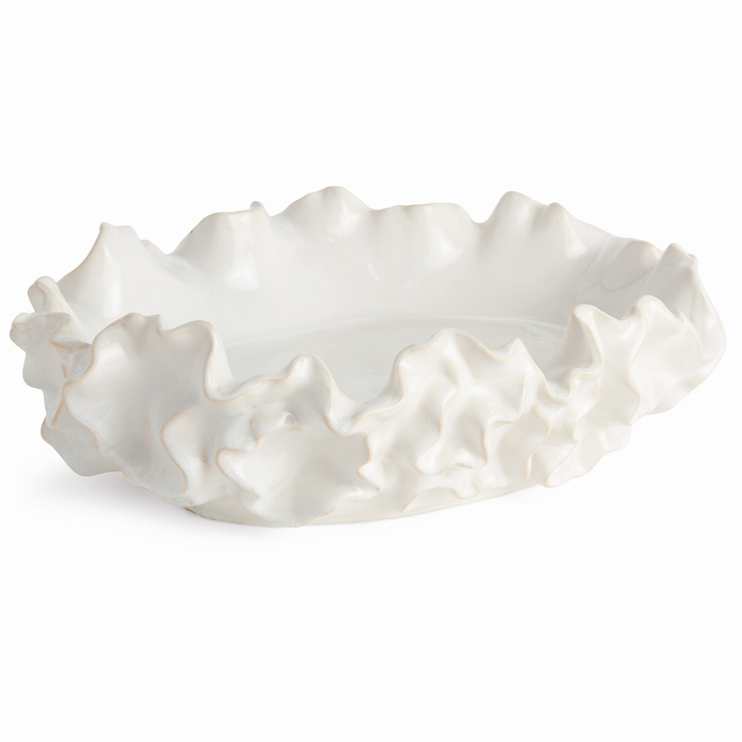 Camilla White Decorative Bowl