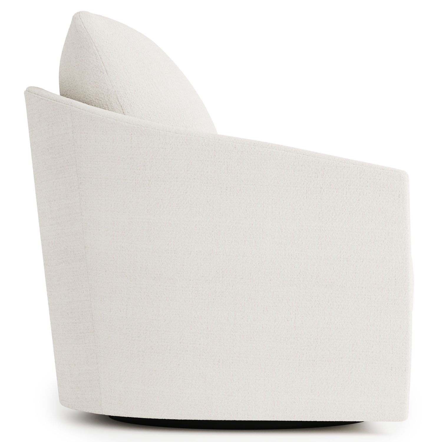 Bernhardt Interiors Astoria White Swivel Chair