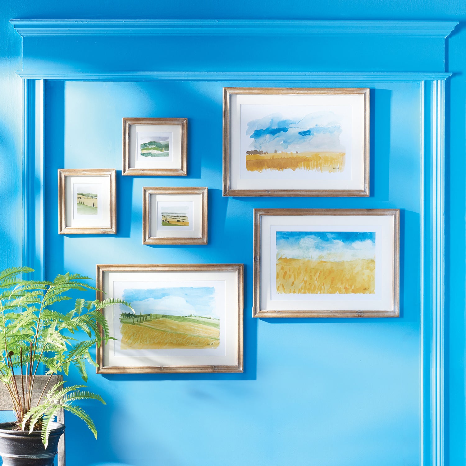 European Landscape Framed Print Set of 3