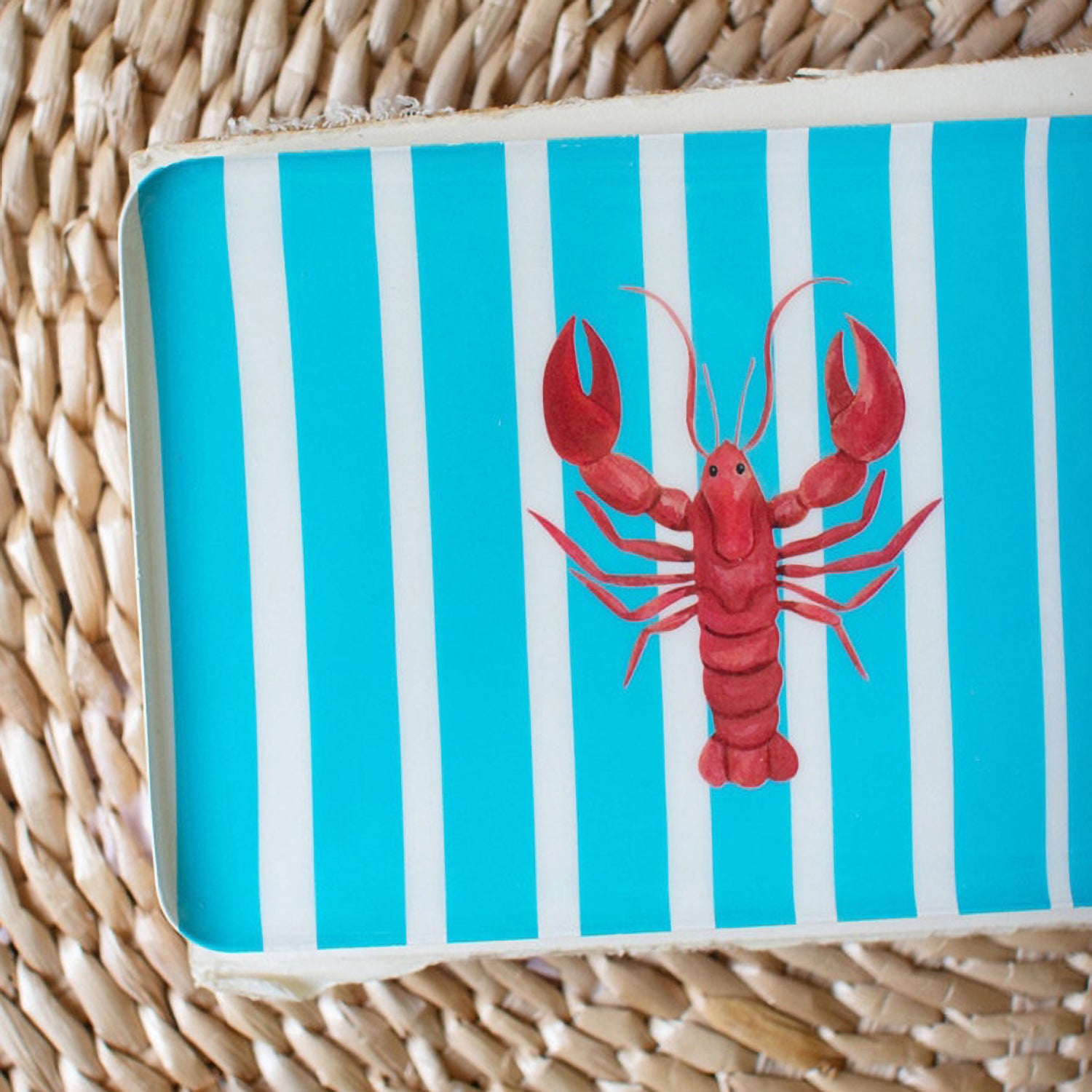 Lobster Trinket Tray Set of 3